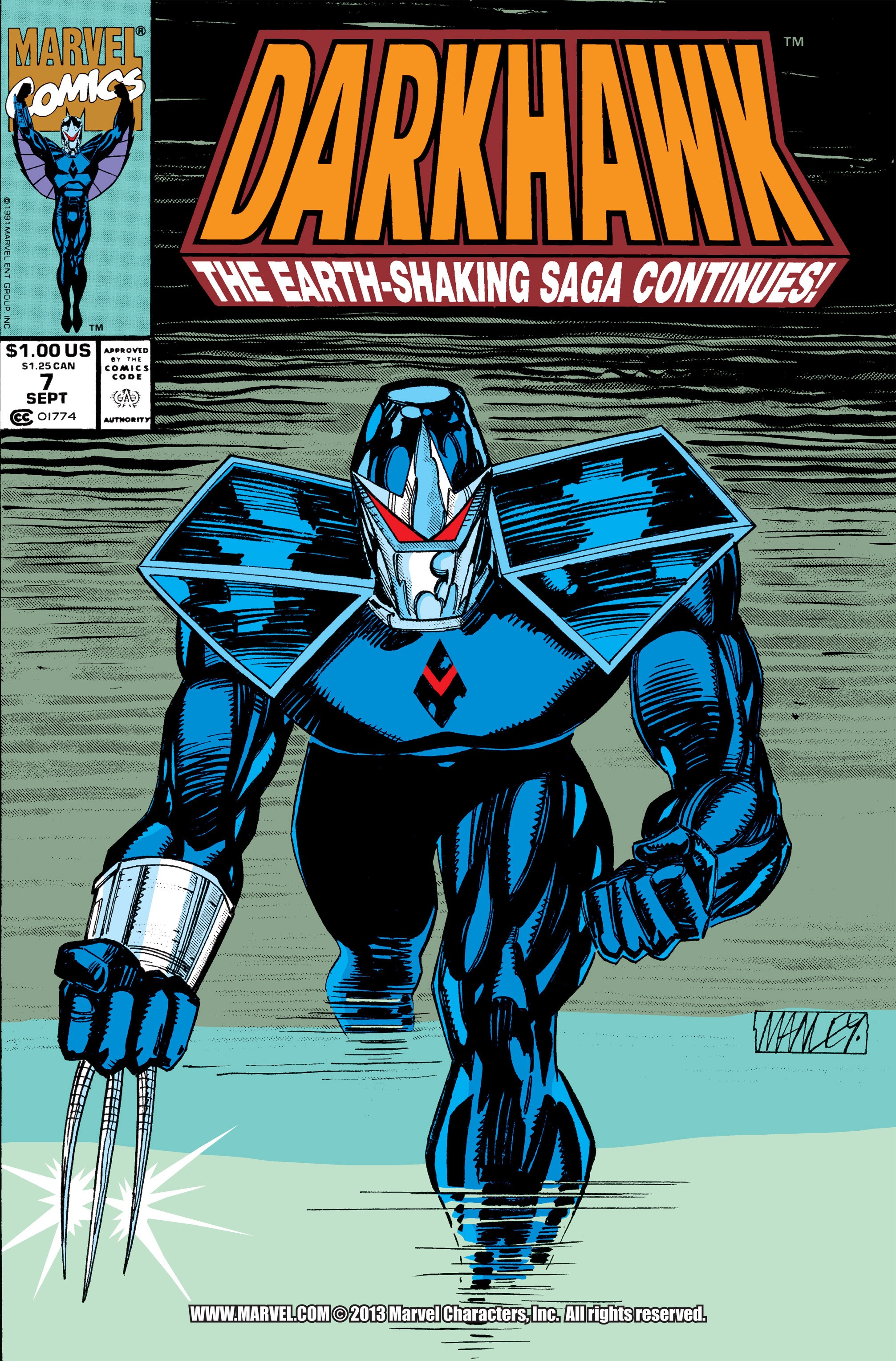 Read online Darkhawk (1991) comic -  Issue #7 - 1