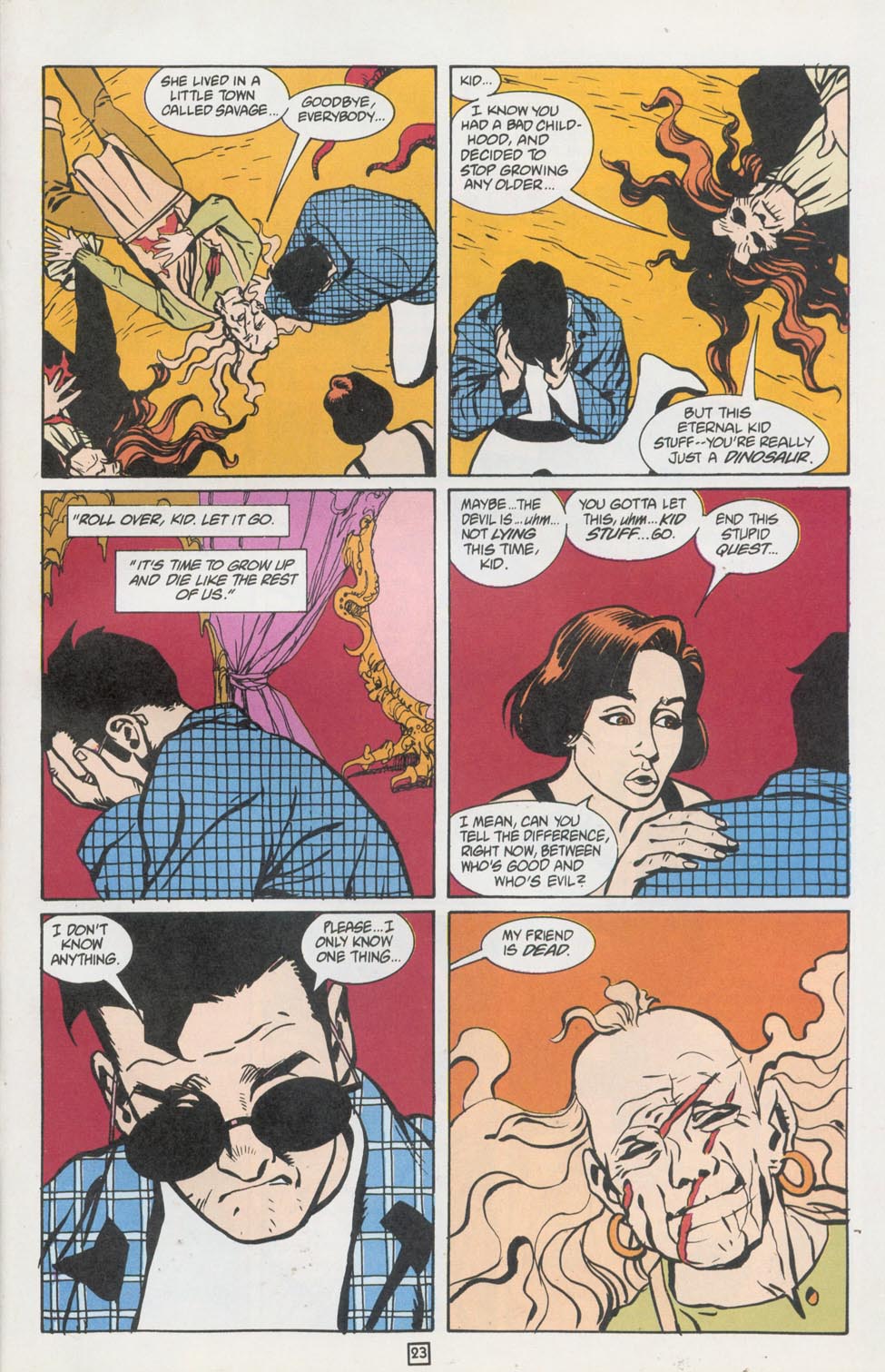 Read online Kid Eternity (1993) comic -  Issue #15 - 24