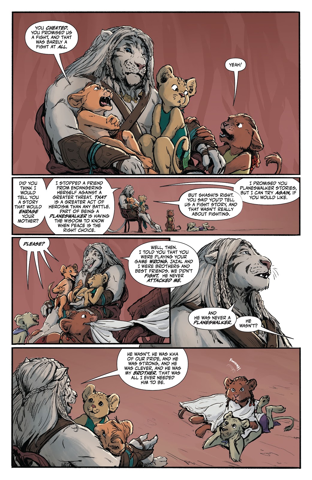 Magic: Ajani Goldmane issue 1 - Page 27