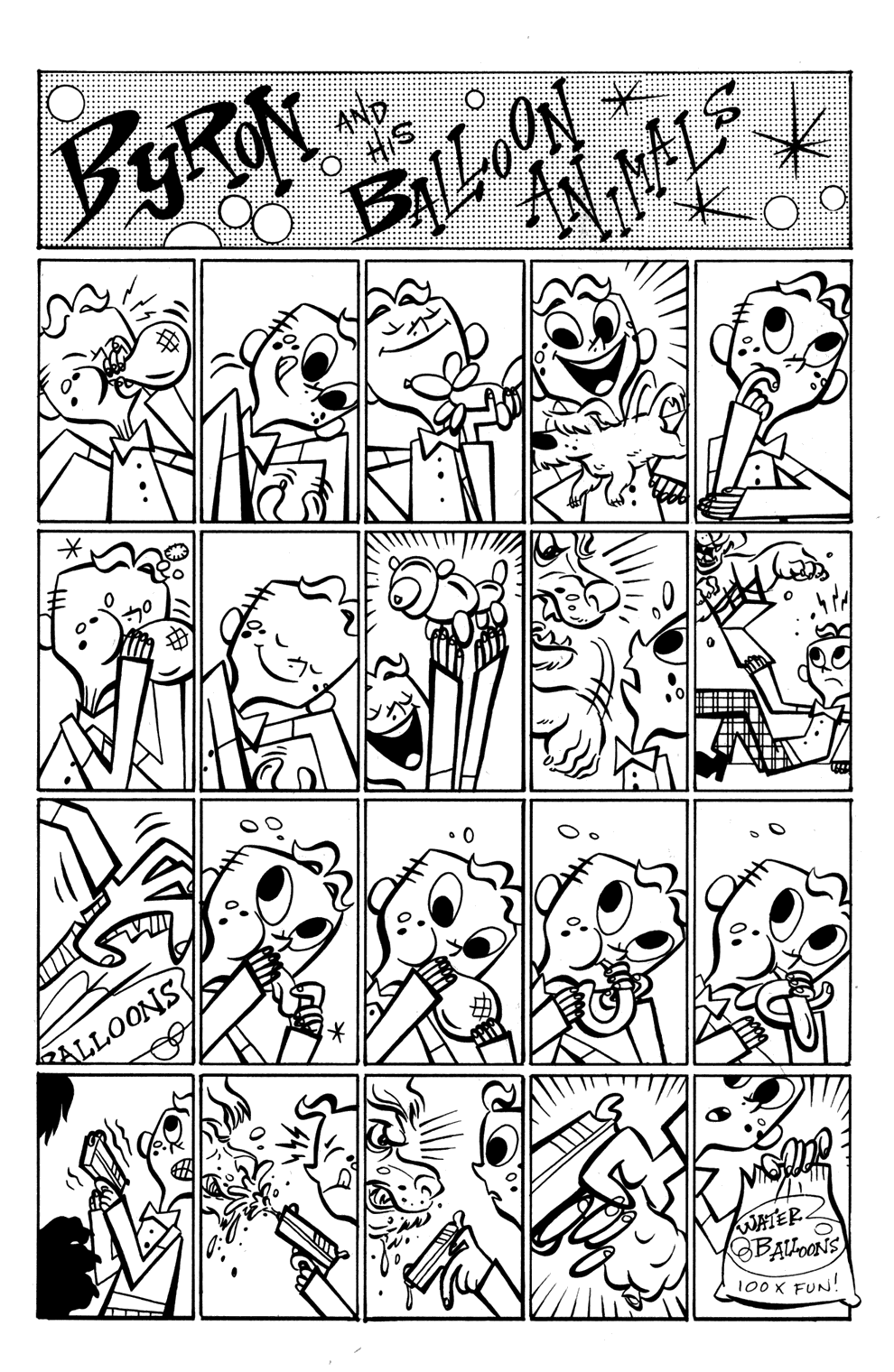 Read online Big Hair Productions comic -  Issue #1 - 4