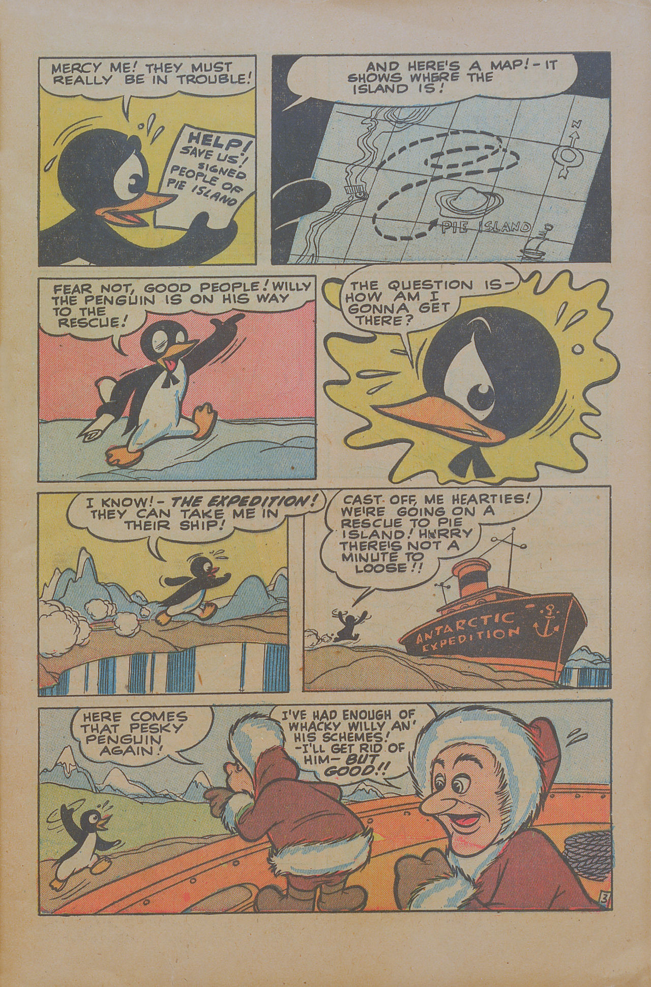 Read online Willie The Penguin comic -  Issue #1 - 5