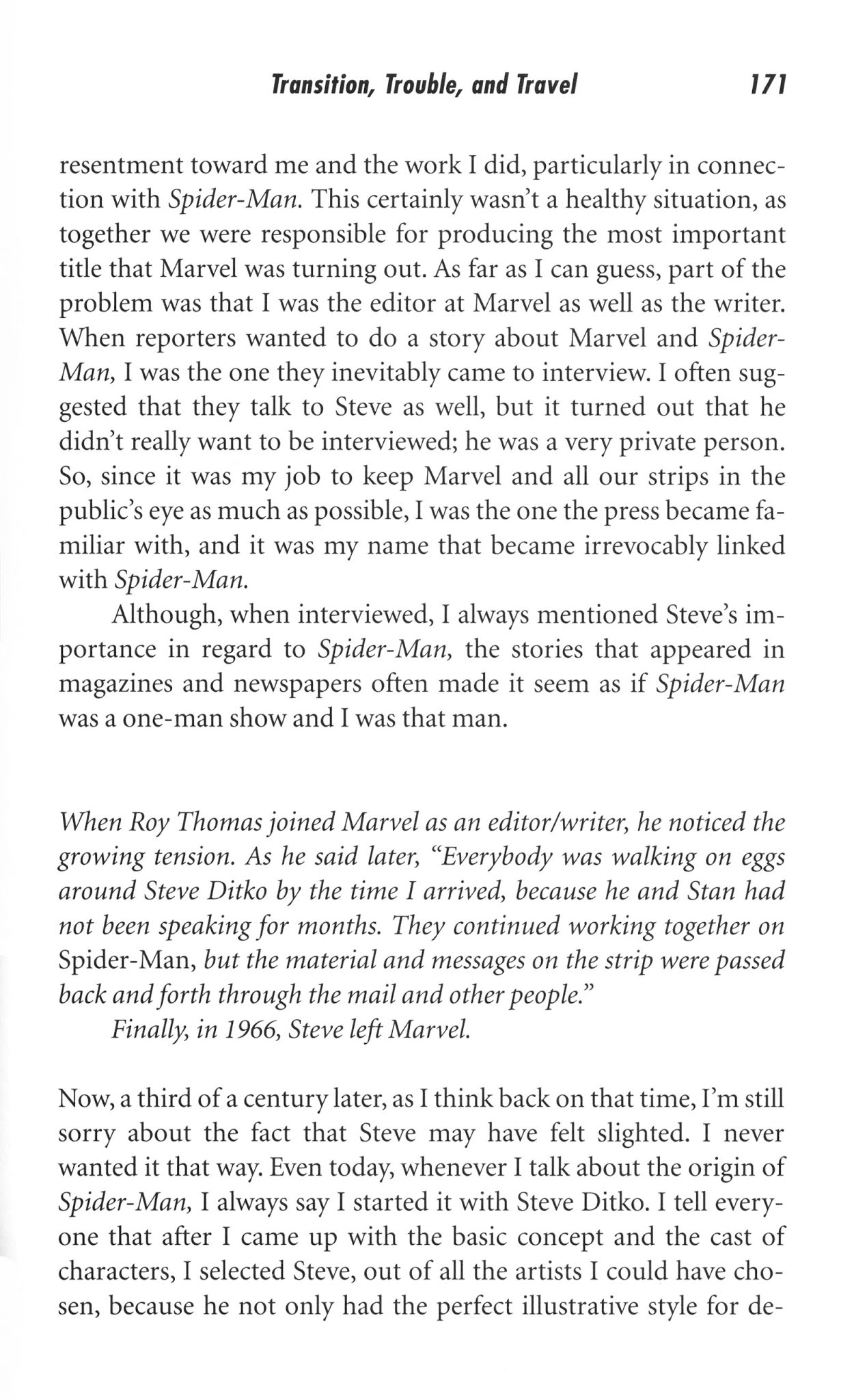 Read online Excelsior! The Amazing Life of Stan Lee comic -  Issue # TPB (Part 2) - 80