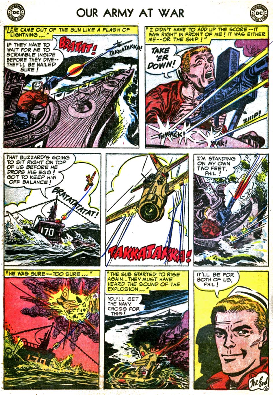 Read online Our Army at War (1952) comic -  Issue #25 - 8