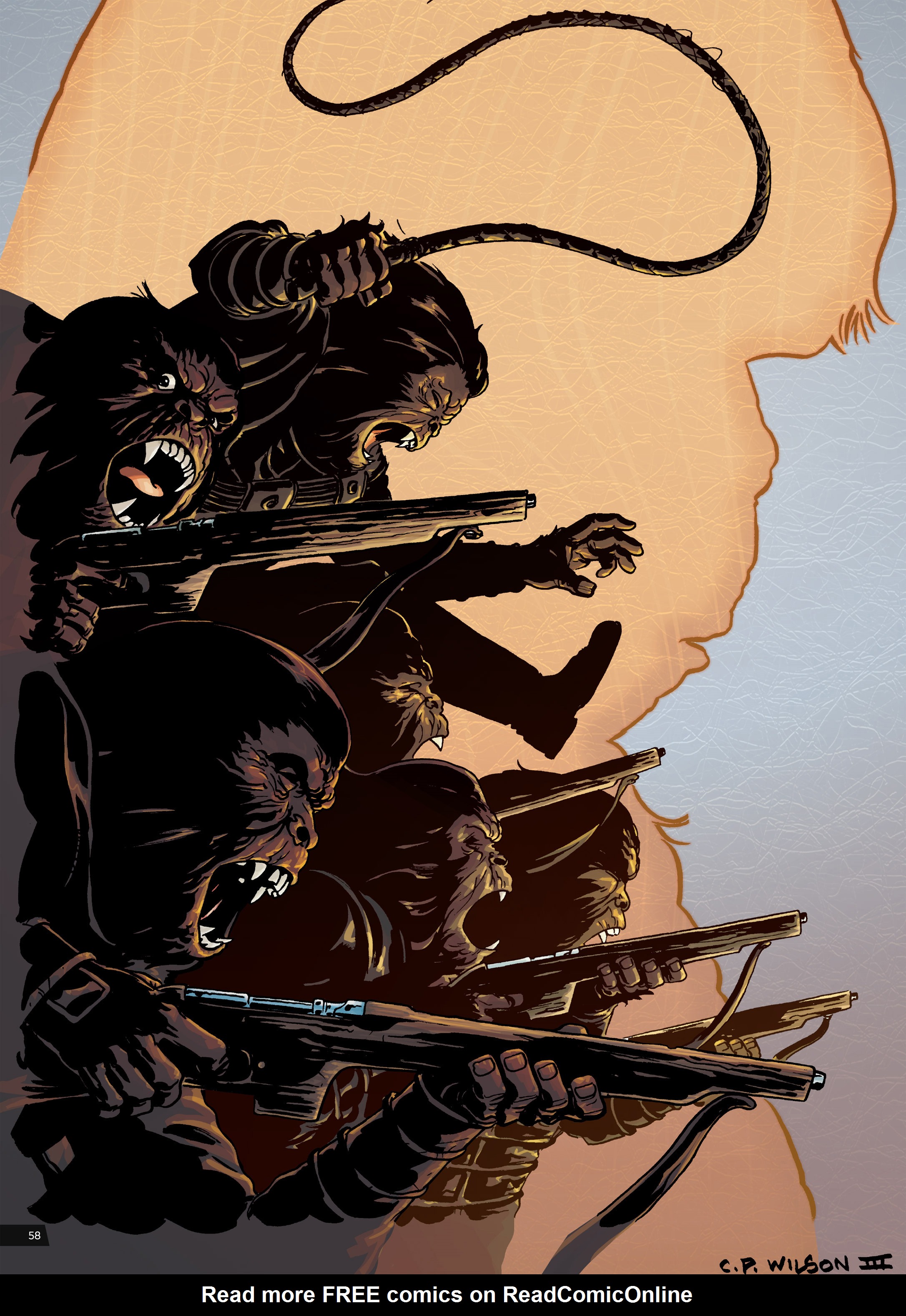 Read online Planet of the Apes Artist Tribute comic -  Issue # TPB - 58