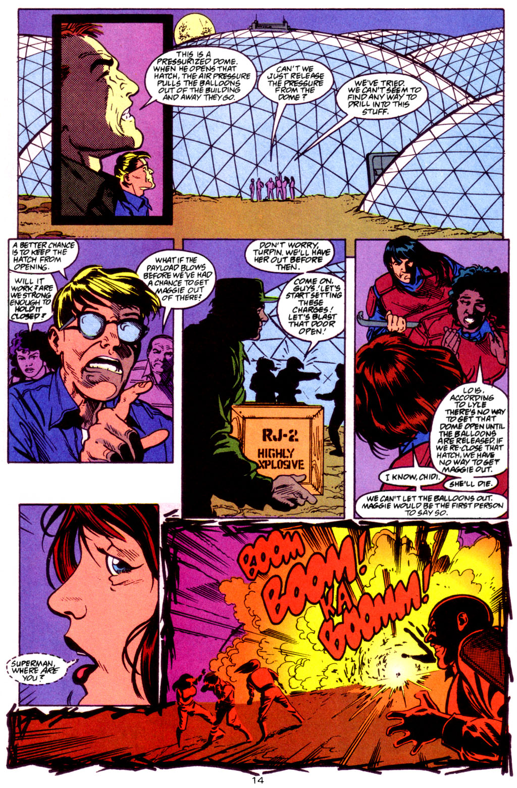 Read online Metropolis S.C.U. comic -  Issue #4 - 14