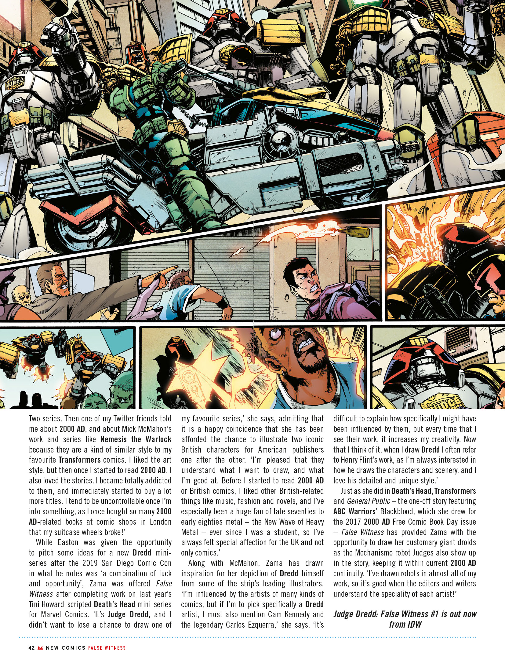 Read online Judge Dredd Megazine (Vol. 5) comic -  Issue #418 - 43