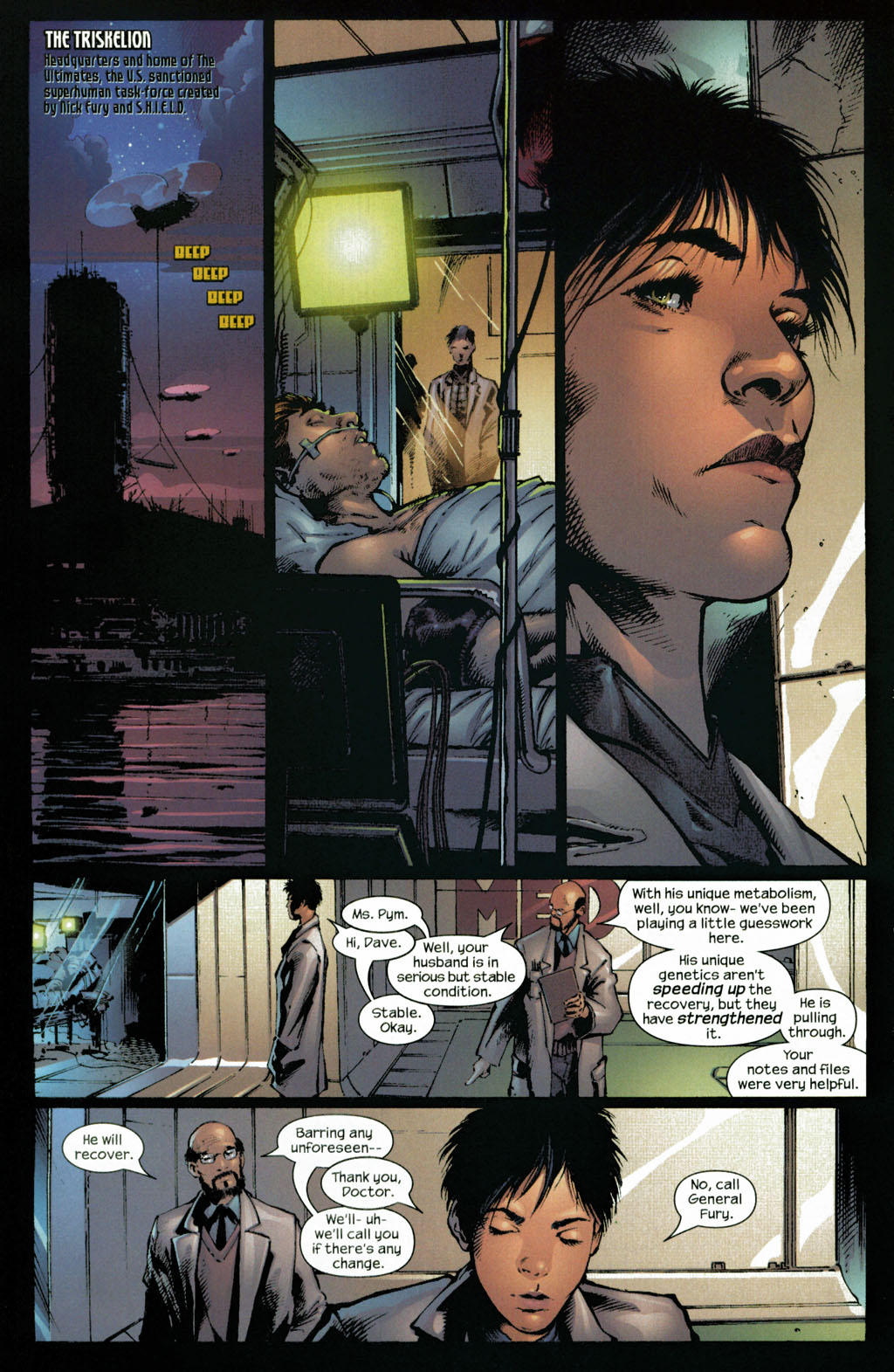 Read online Ultimate Six comic -  Issue #7 - 12