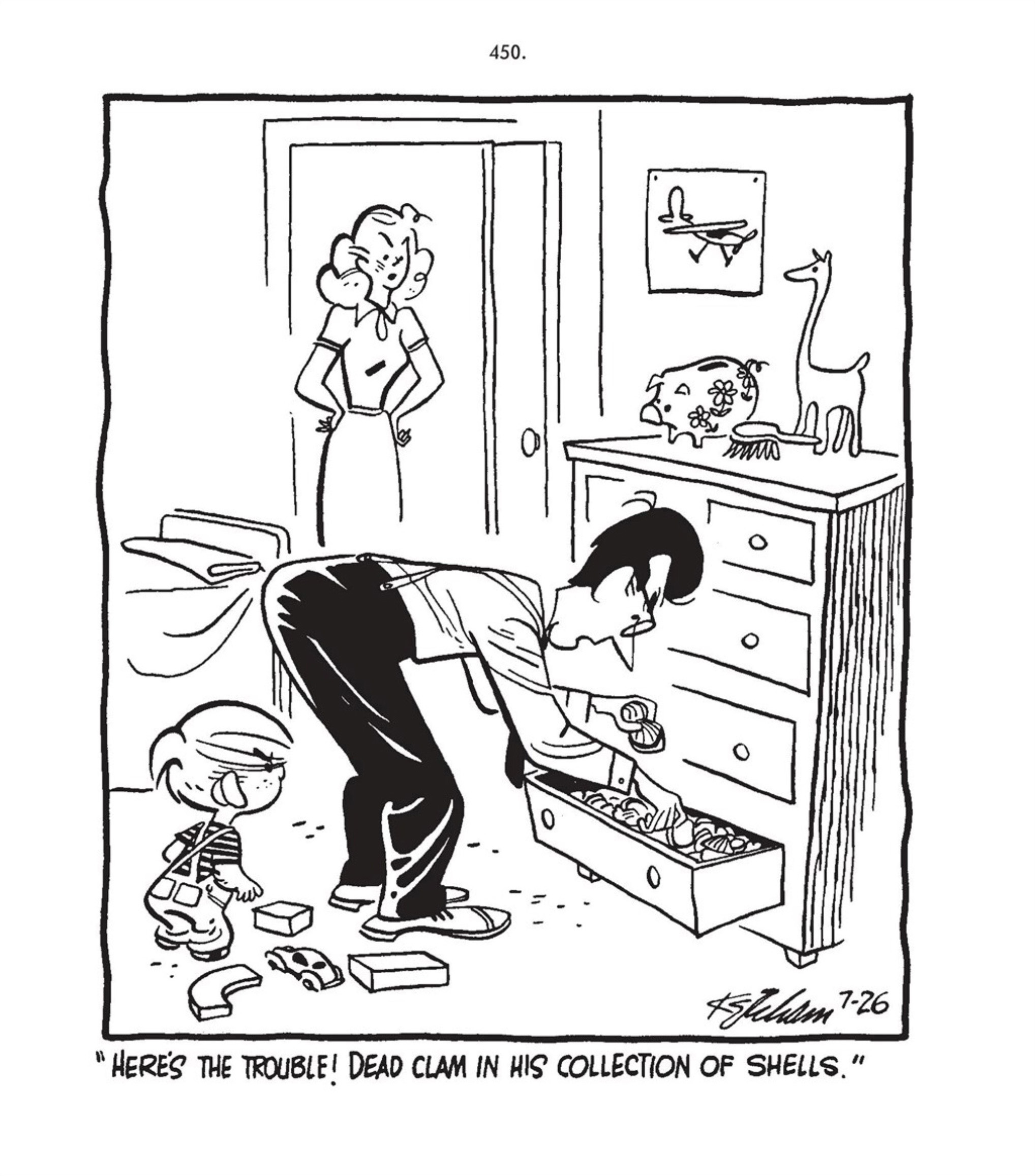 Read online Hank Ketcham's Complete Dennis the Menace comic -  Issue # TPB 1 (Part 5) - 76