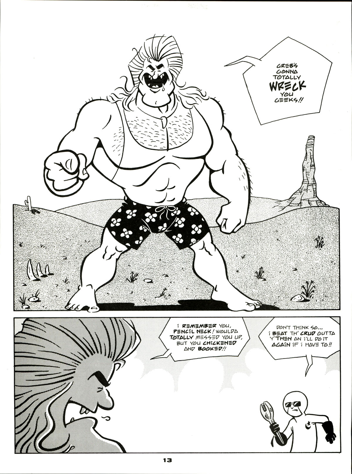 Read online Threat comic -  Issue #7 - 15