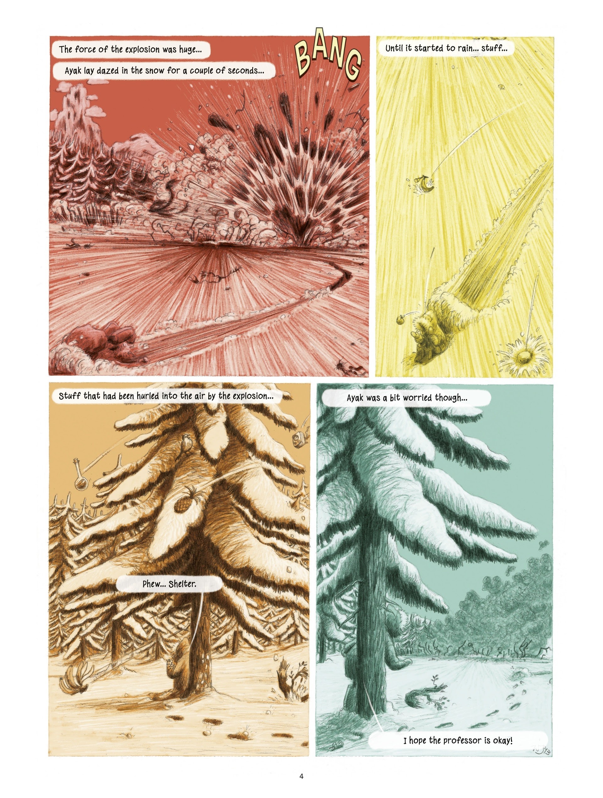 Read online Ayak & Por comic -  Issue #1 - 4