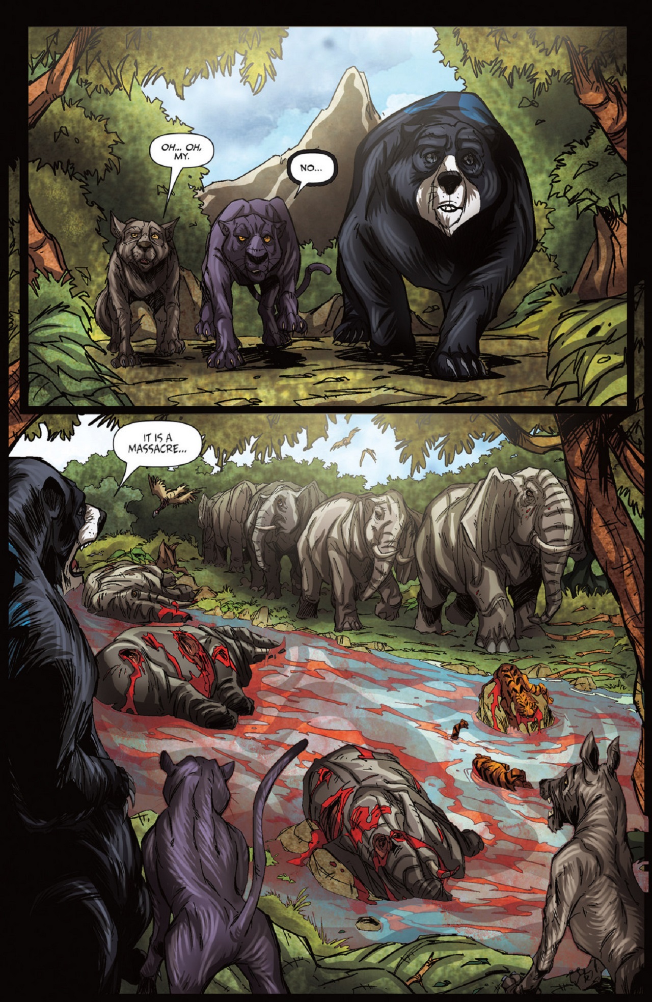 Read online Grimm Fairy Tales presents The Jungle Book: Last of the Species comic -  Issue #2 - 11