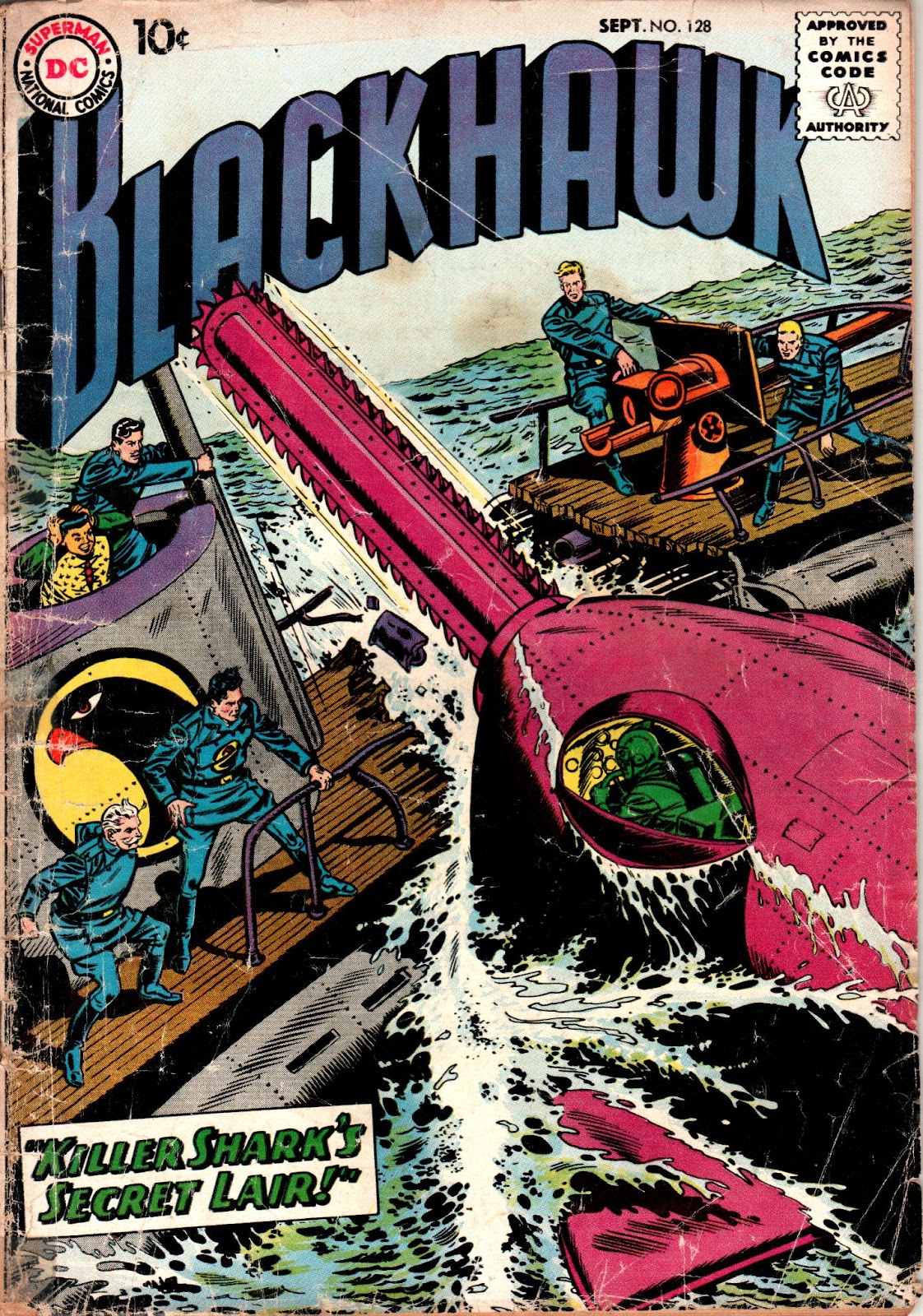 Blackhawk (1957) Issue #128 #21 - English 1 Blackhawk (1957) Issue #128 #21 - English 1