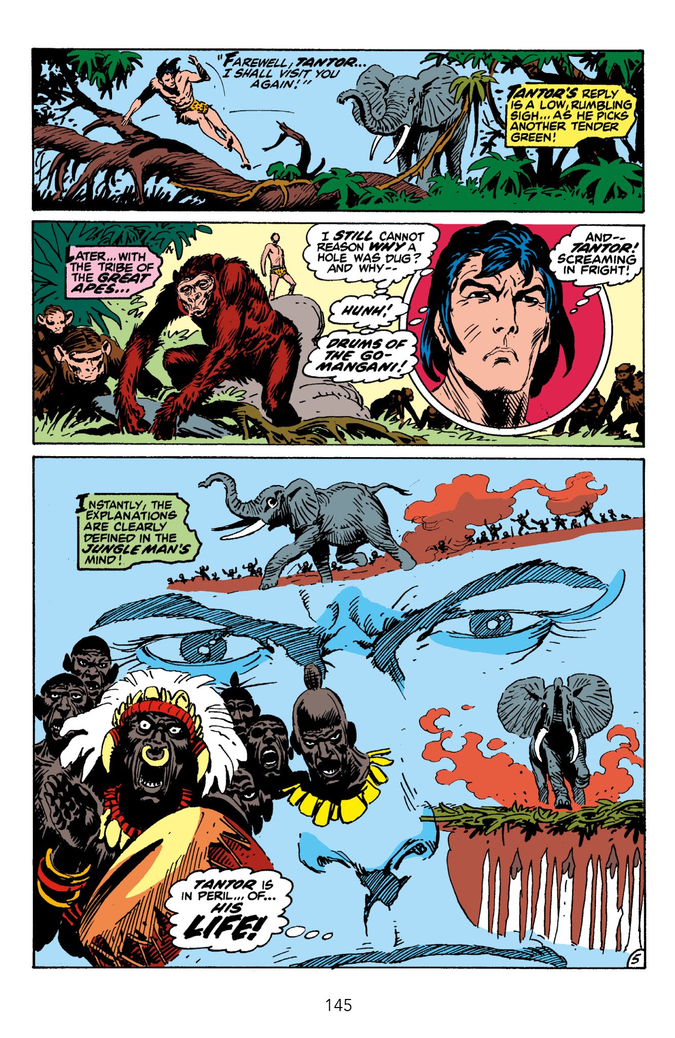 Read online Edgar Rice Burroughs' Tarzan The Joe Kubert Years comic -  Issue # TPB 1 (Part 2) - 46