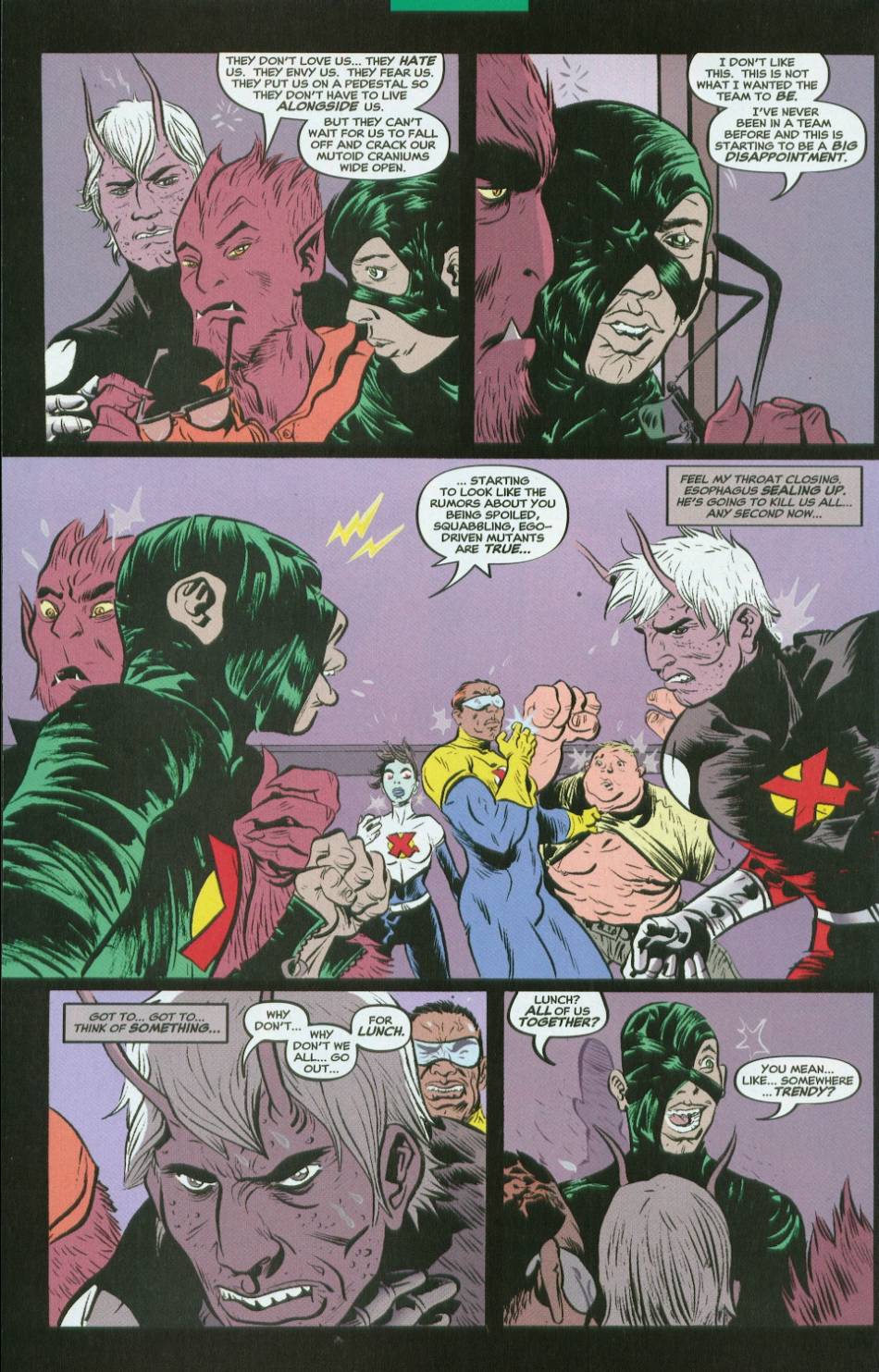 Read online X-Statix comic -  Issue #5 - 6