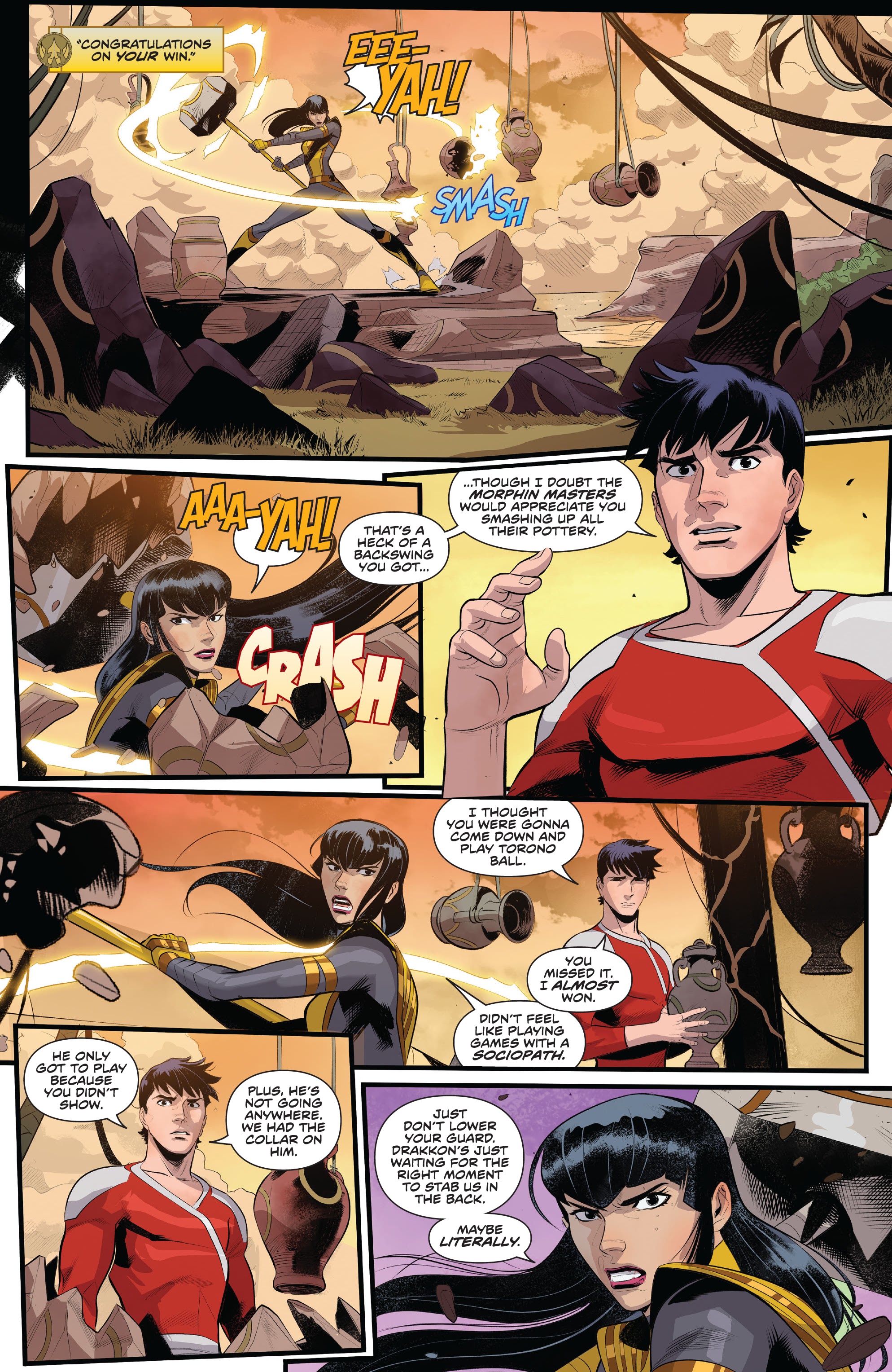 Read online Power Rangers comic -  Issue #7 - 7
