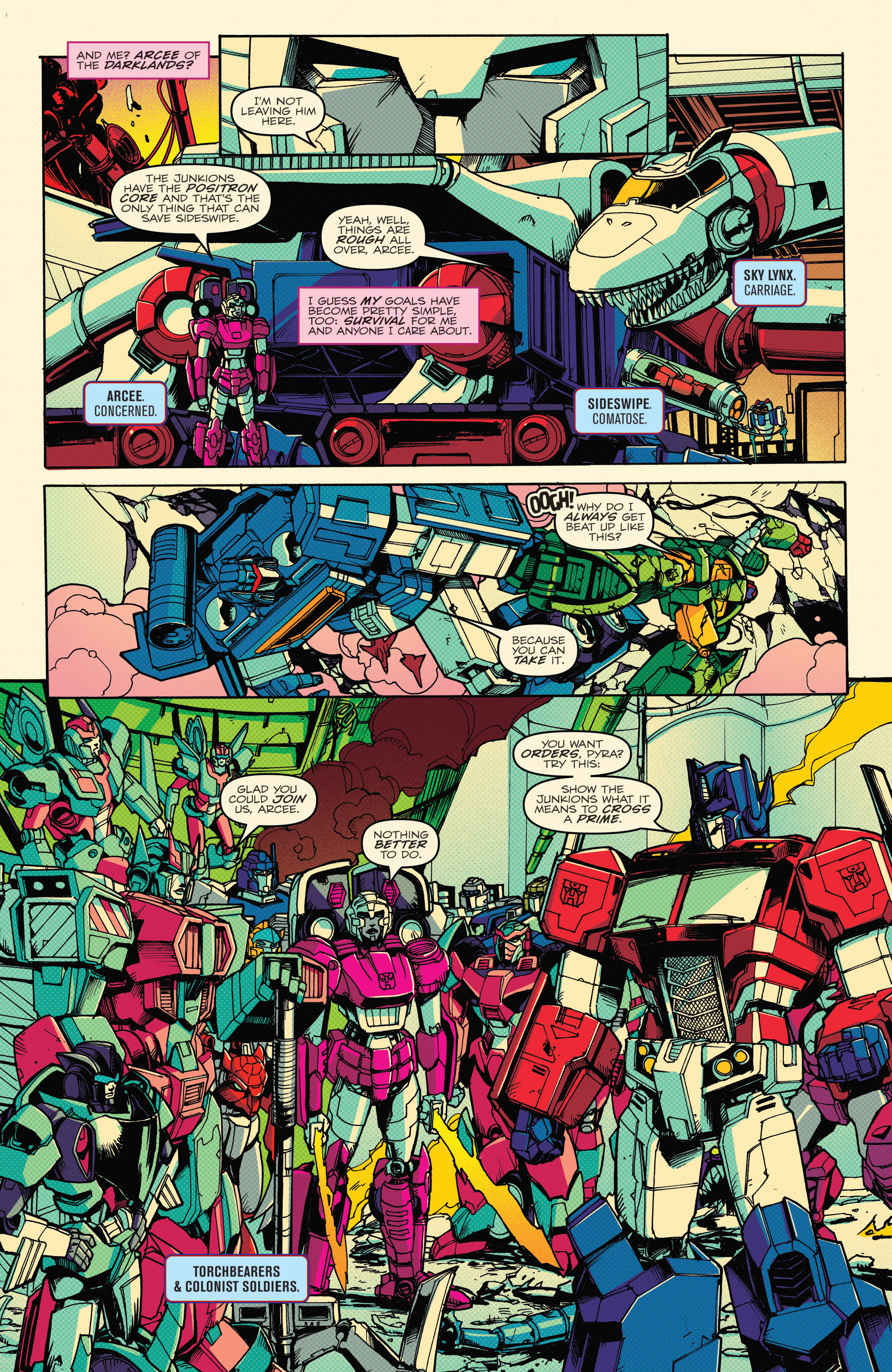 Read online Optimus Prime comic -  Issue #5 - 9