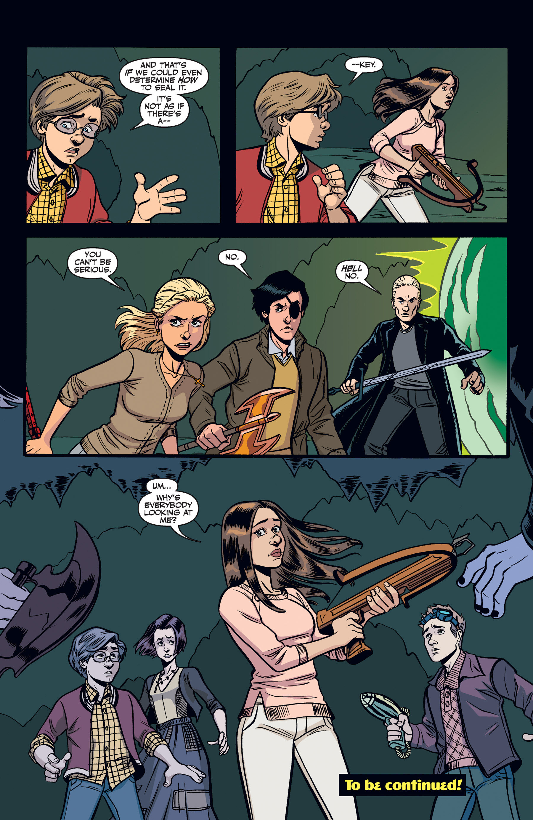 Read online Buffy the Vampire Slayer Season Ten comic -  Issue #24 - 24