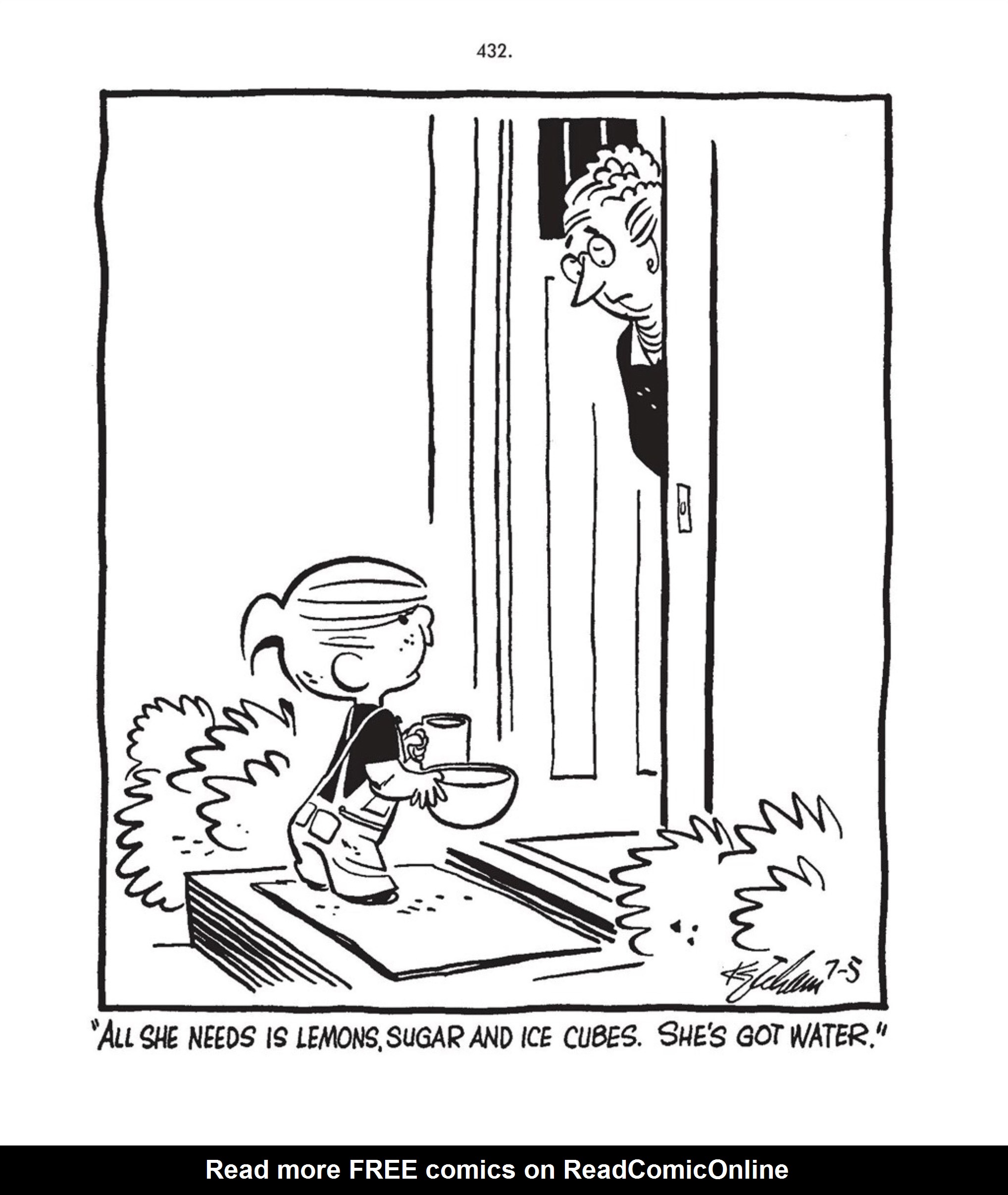 Read online Hank Ketcham's Complete Dennis the Menace comic -  Issue # TPB 1 (Part 5) - 58
