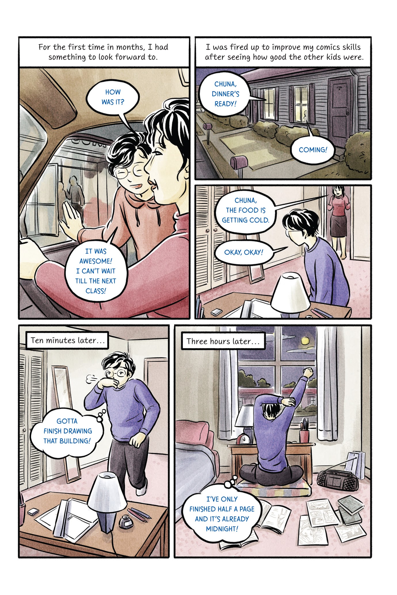 Read online Almost American Girl: An Illustrated Memoir comic -  Issue # TPB (Part 2) - 74