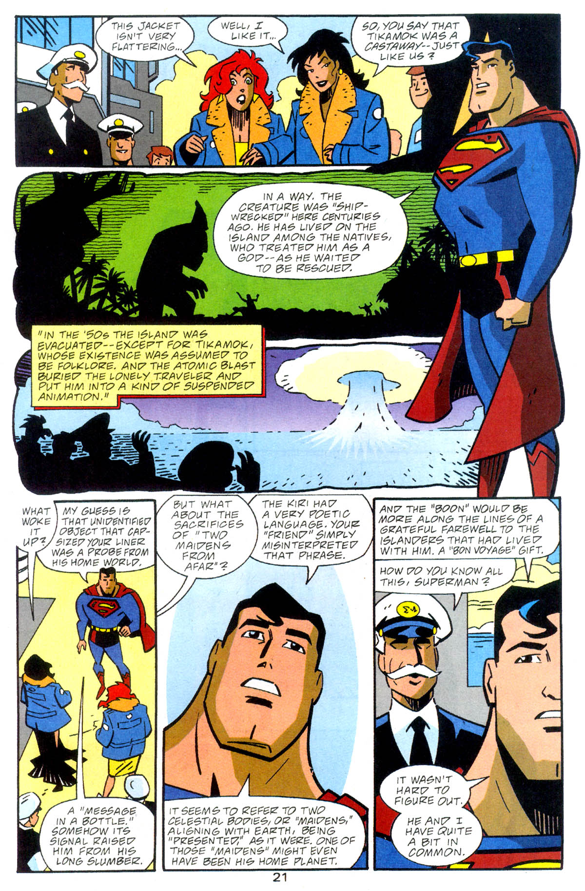 Read online Superman Adventures comic -  Issue #51 - 22