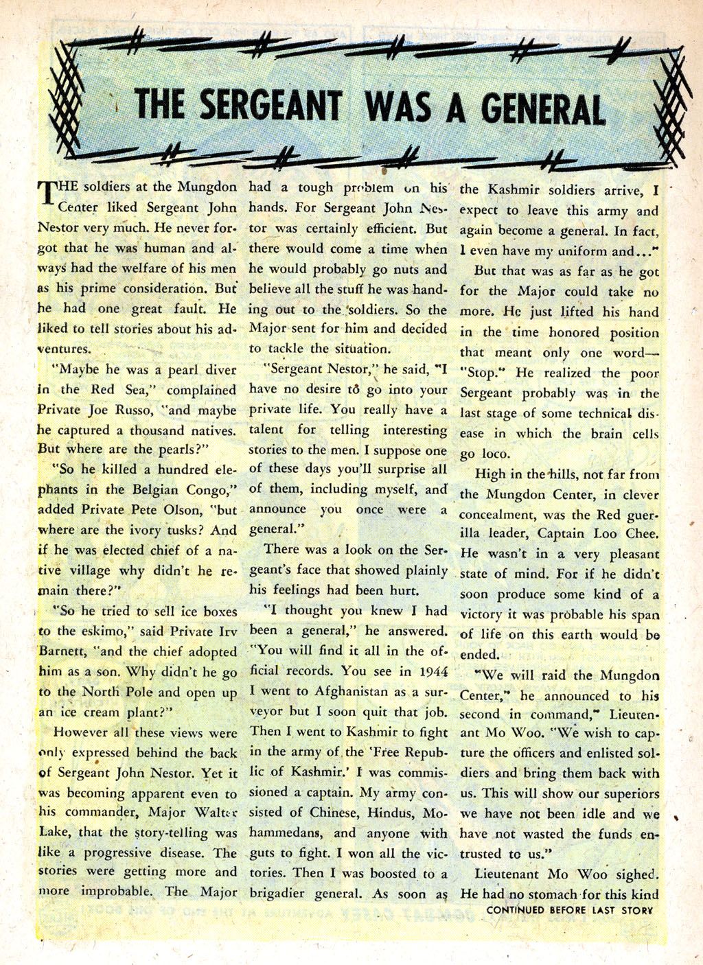Read online Combat Casey comic -  Issue #6 - 10