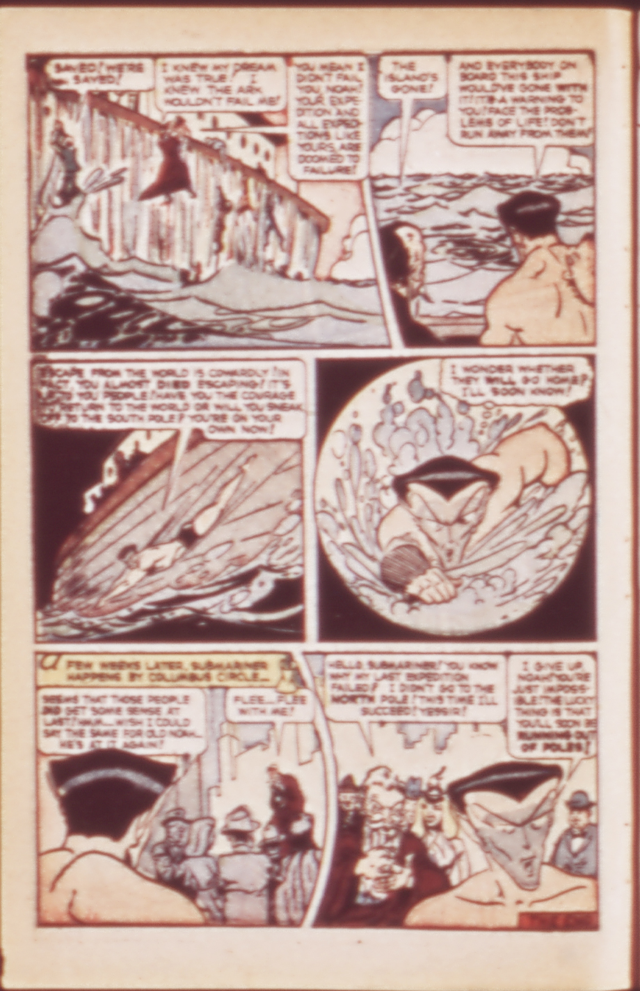 Read online Sub-Mariner Comics comic -  Issue #19 - 40