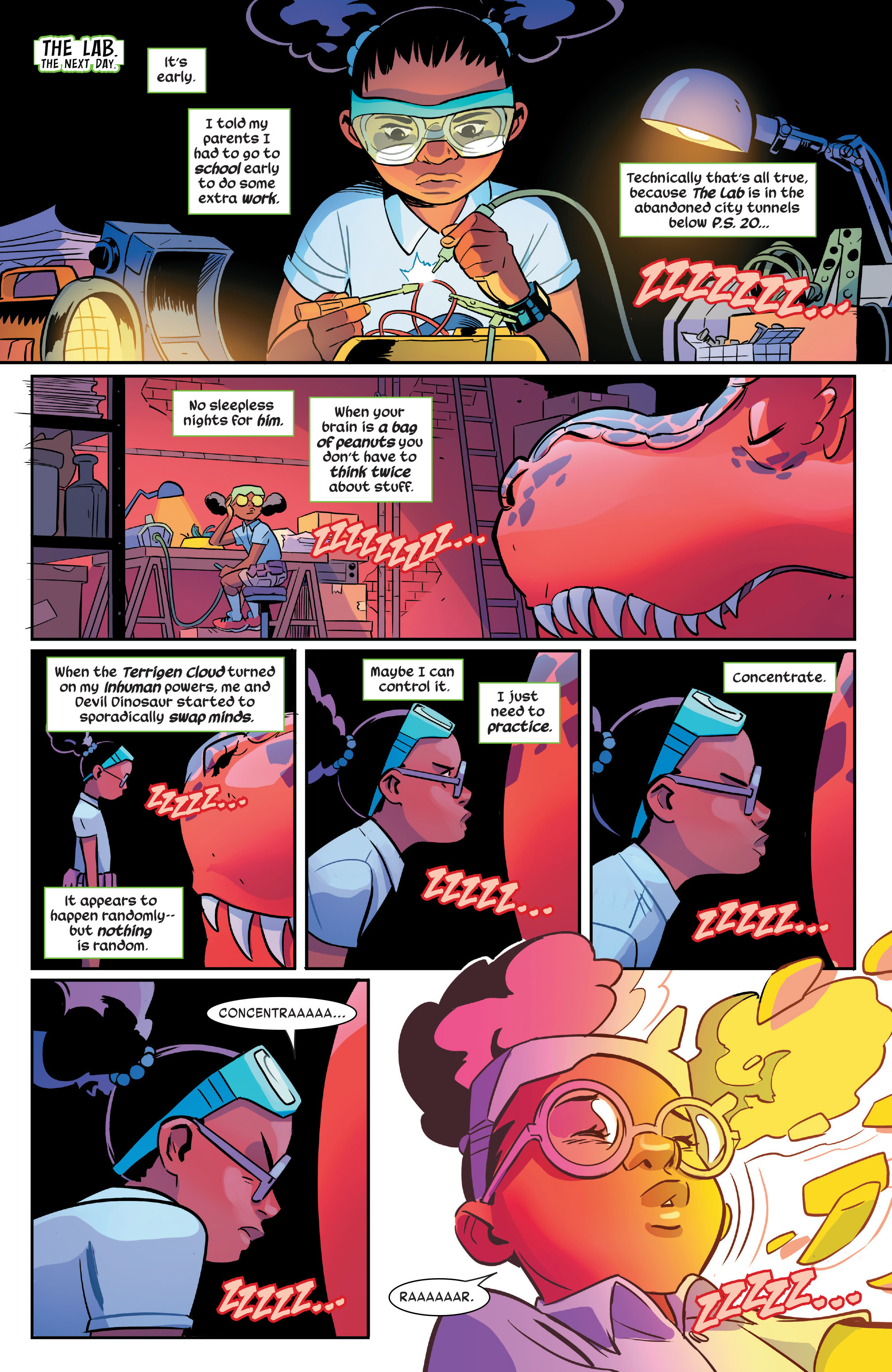 Read online Moon Girl And Devil Dinosaur comic -  Issue #13 - 12