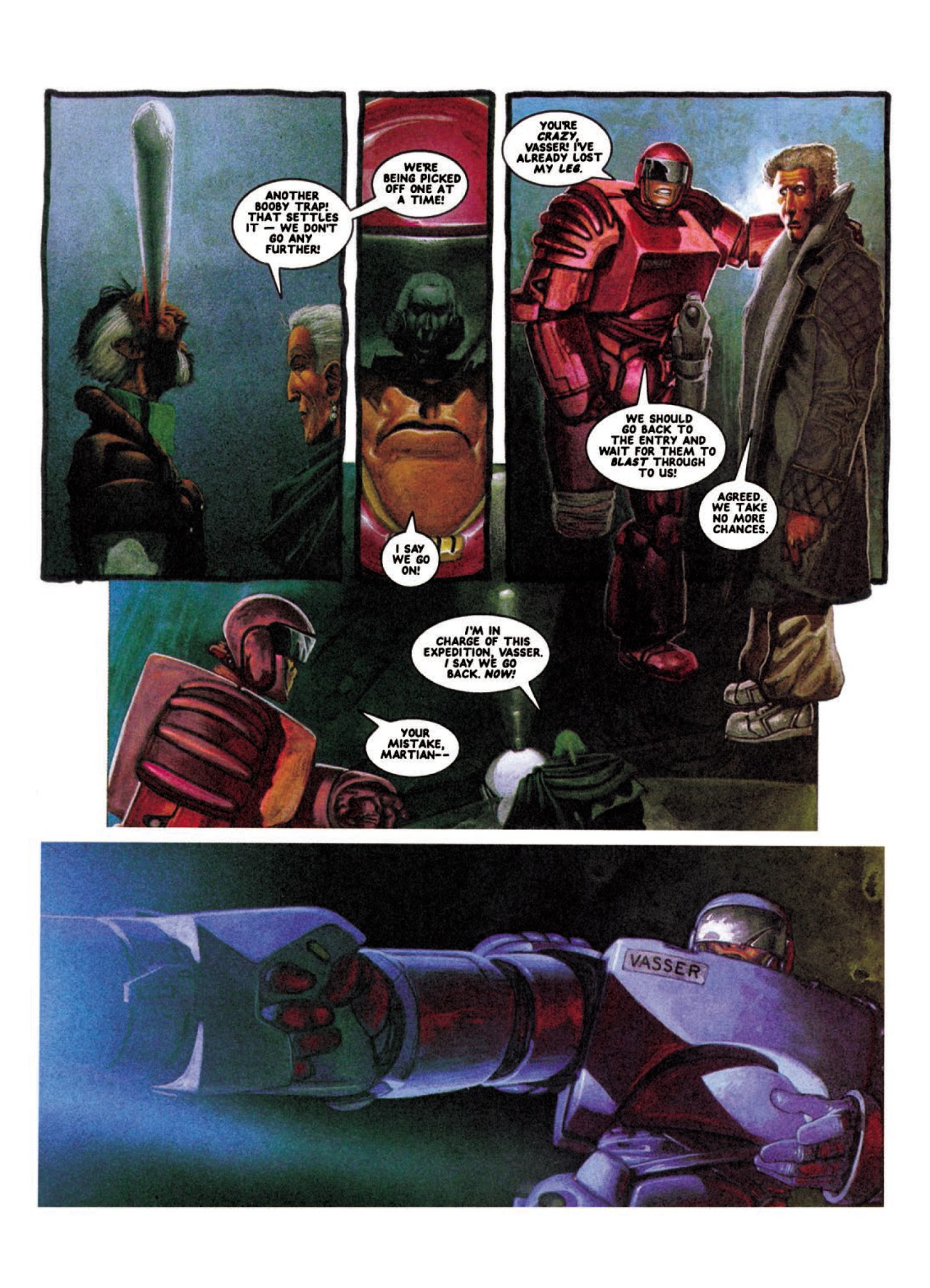 Read online Judge Anderson: The Psi Files comic -  Issue # TPB 2 - 137