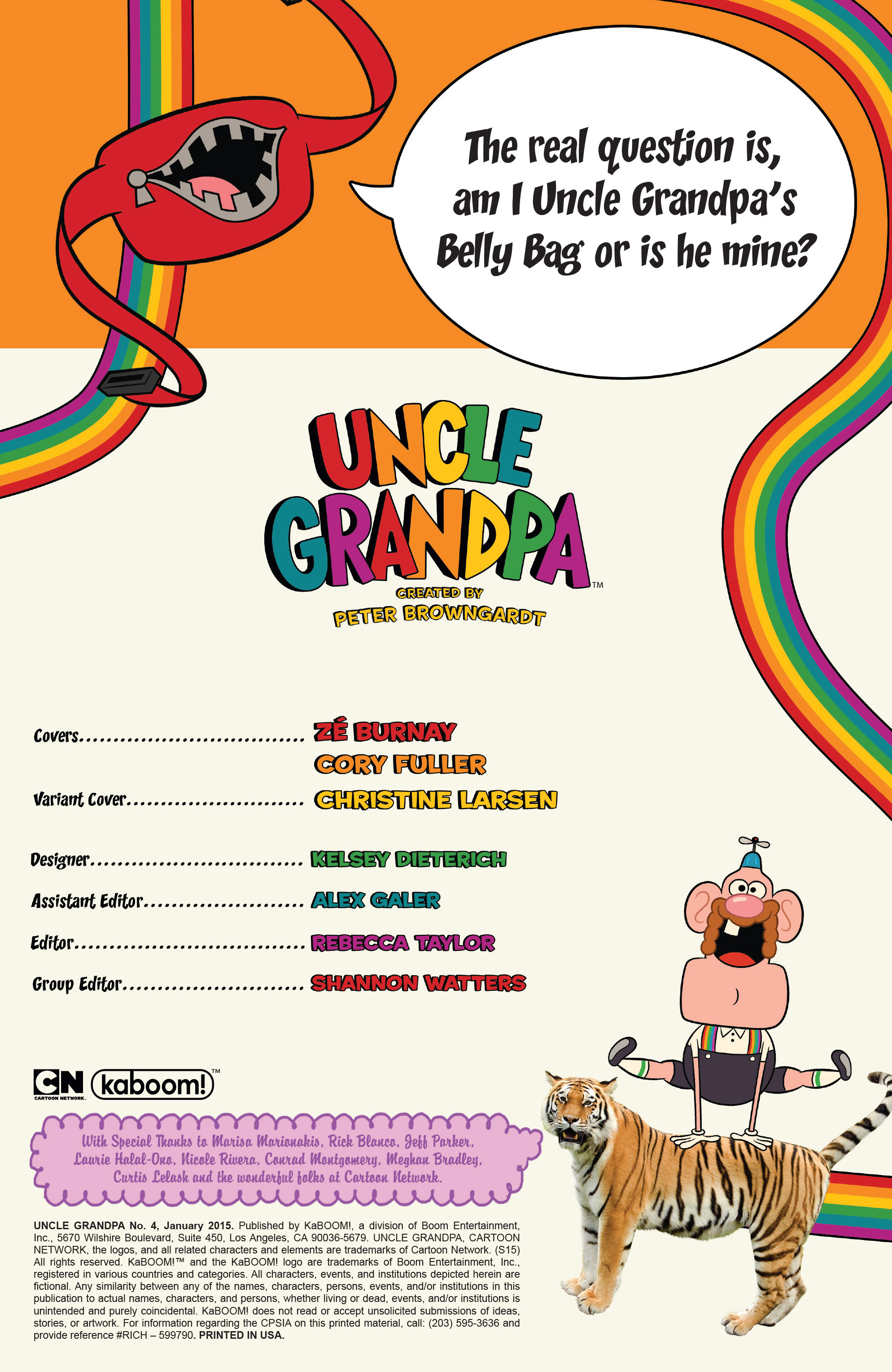 Read online Uncle Grandpa comic -  Issue #4 - 2