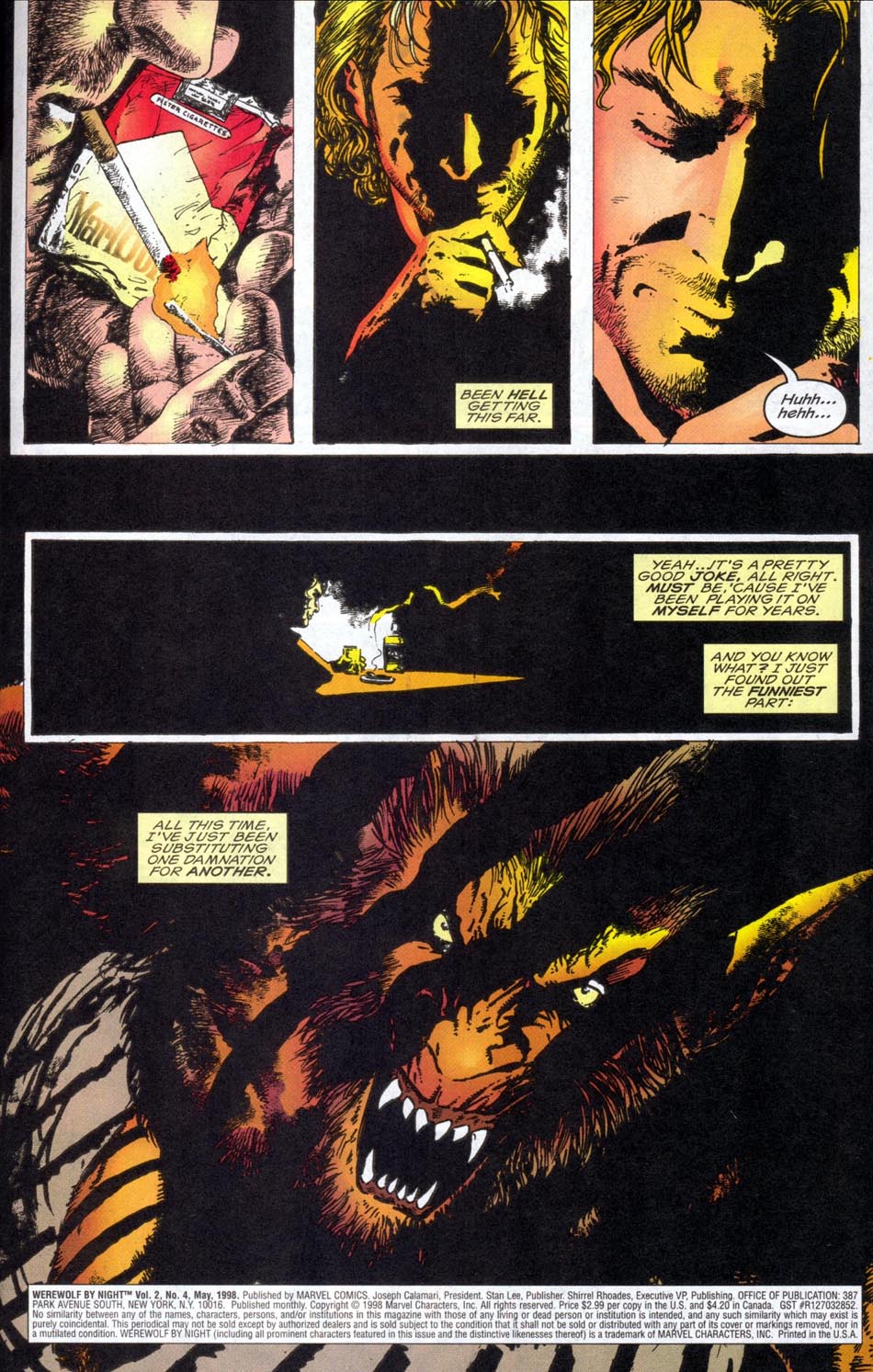 Werewolf by Night (1998) issue 4 - Page 2