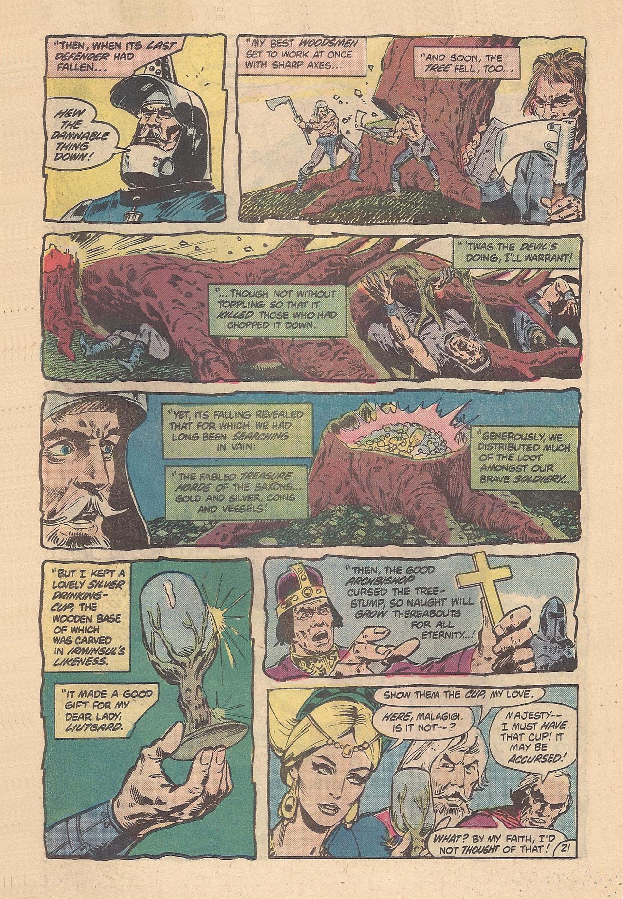 Read online Arak Son of Thunder comic -  Issue #4 - 29