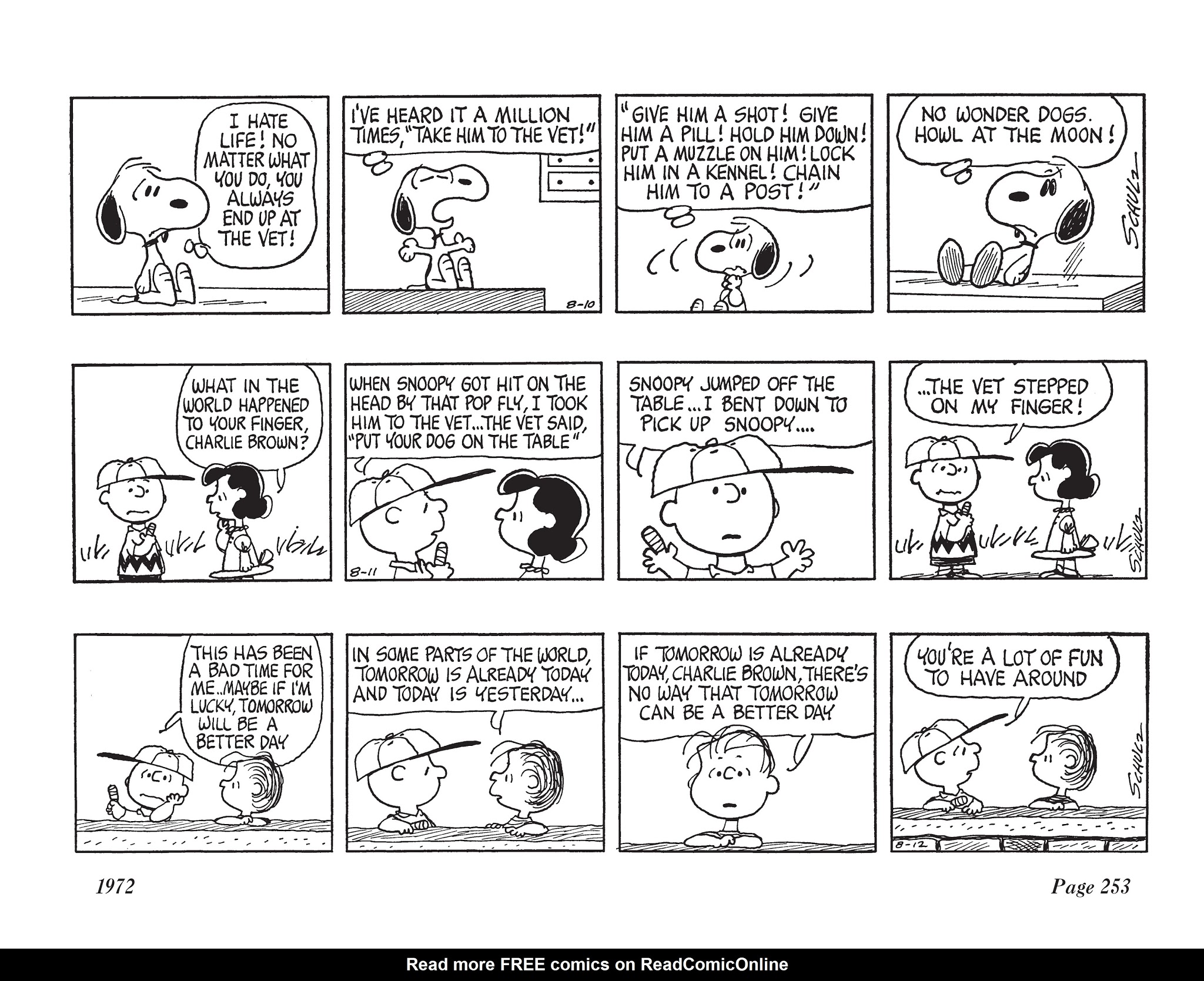 Read online The Complete Peanuts comic -  Issue # TPB 11 - 268