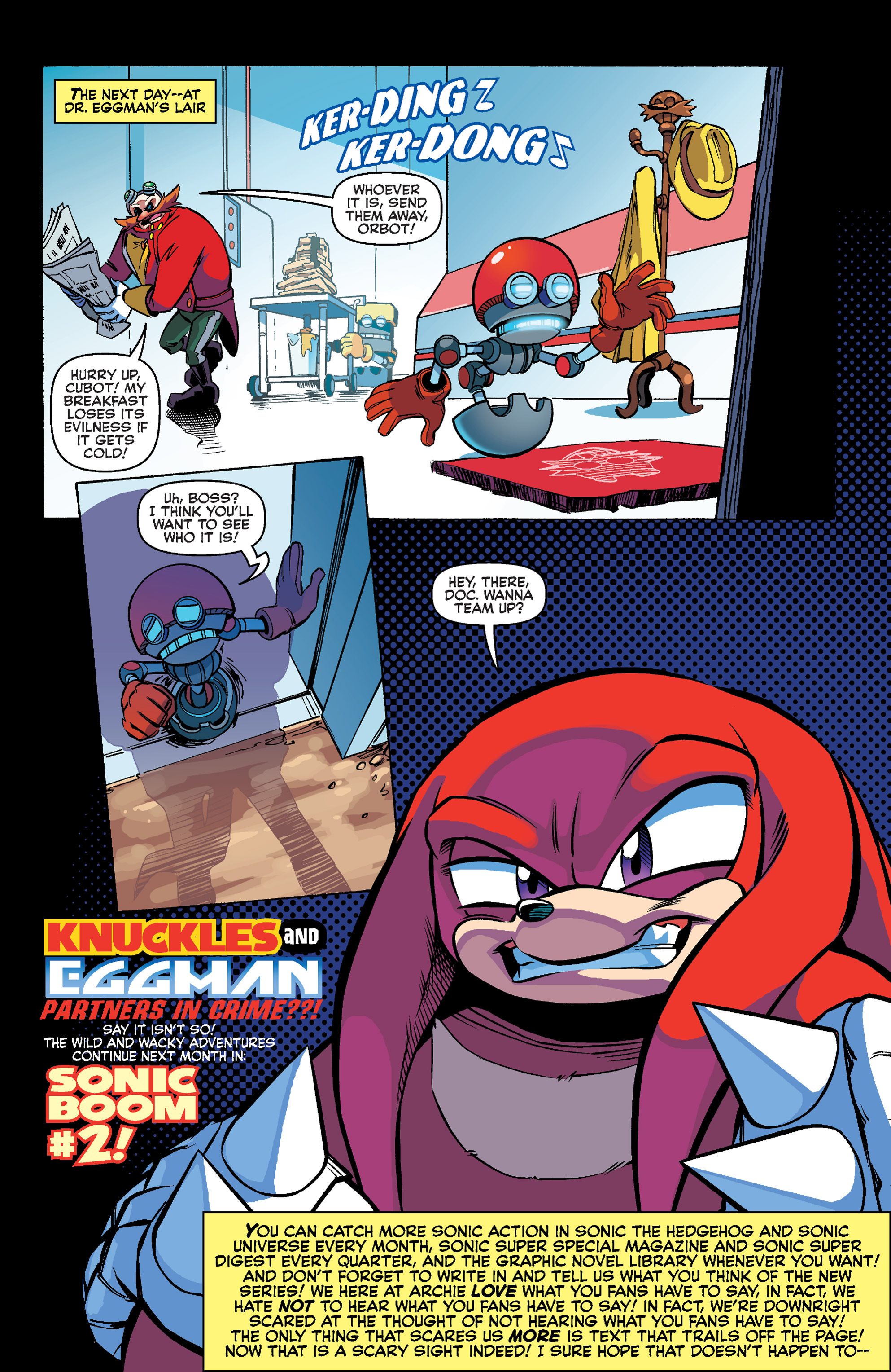 Read online Sonic Boom comic -  Issue #1 - 22