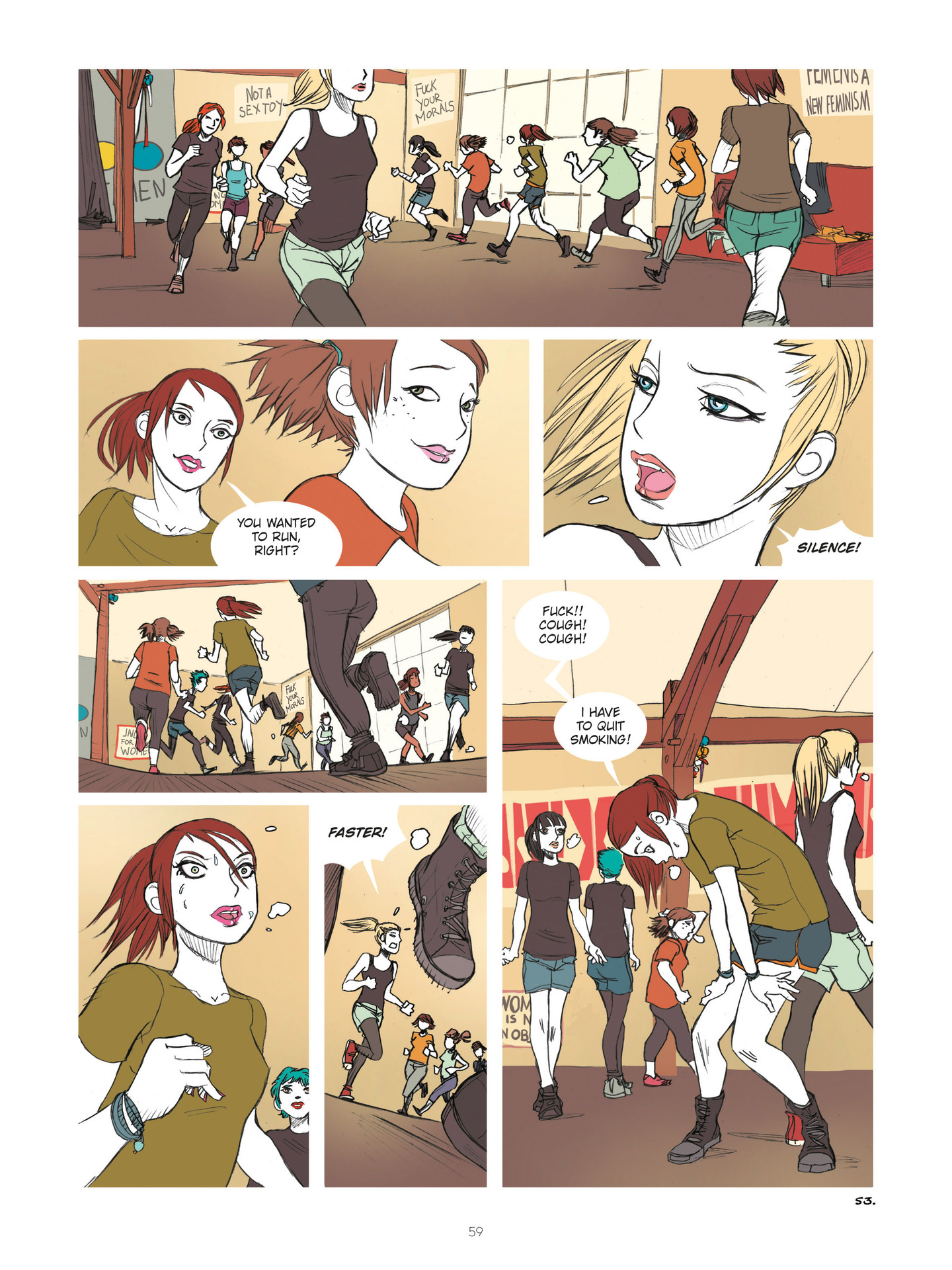 Read online Diary of A Femen comic -  Issue # TPB - 61