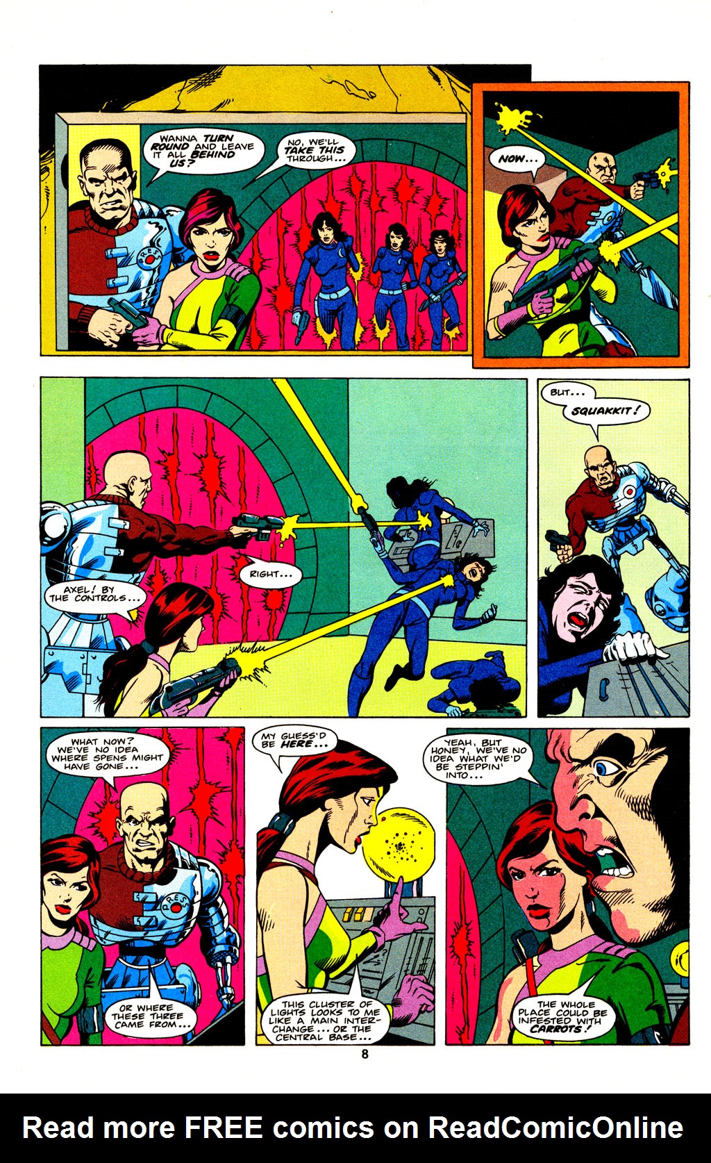 Read online Laser Eraser and Pressbutton comic -  Issue #5 - 10
