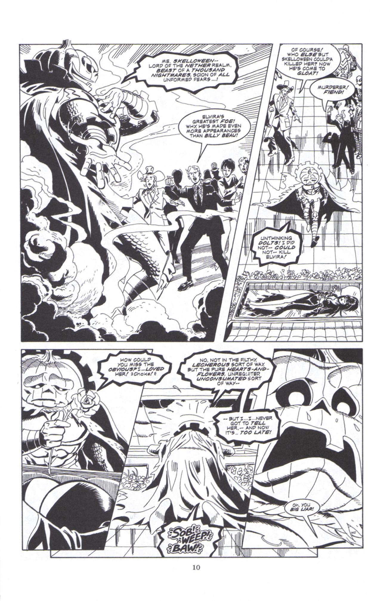Read online Elvira, Mistress of the Dark comic -  Issue #100 - 12
