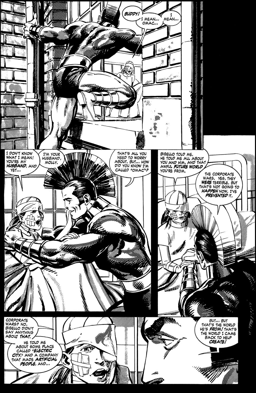 Read online OMAC: One Man Army Corps comic -  Issue #4 - 13