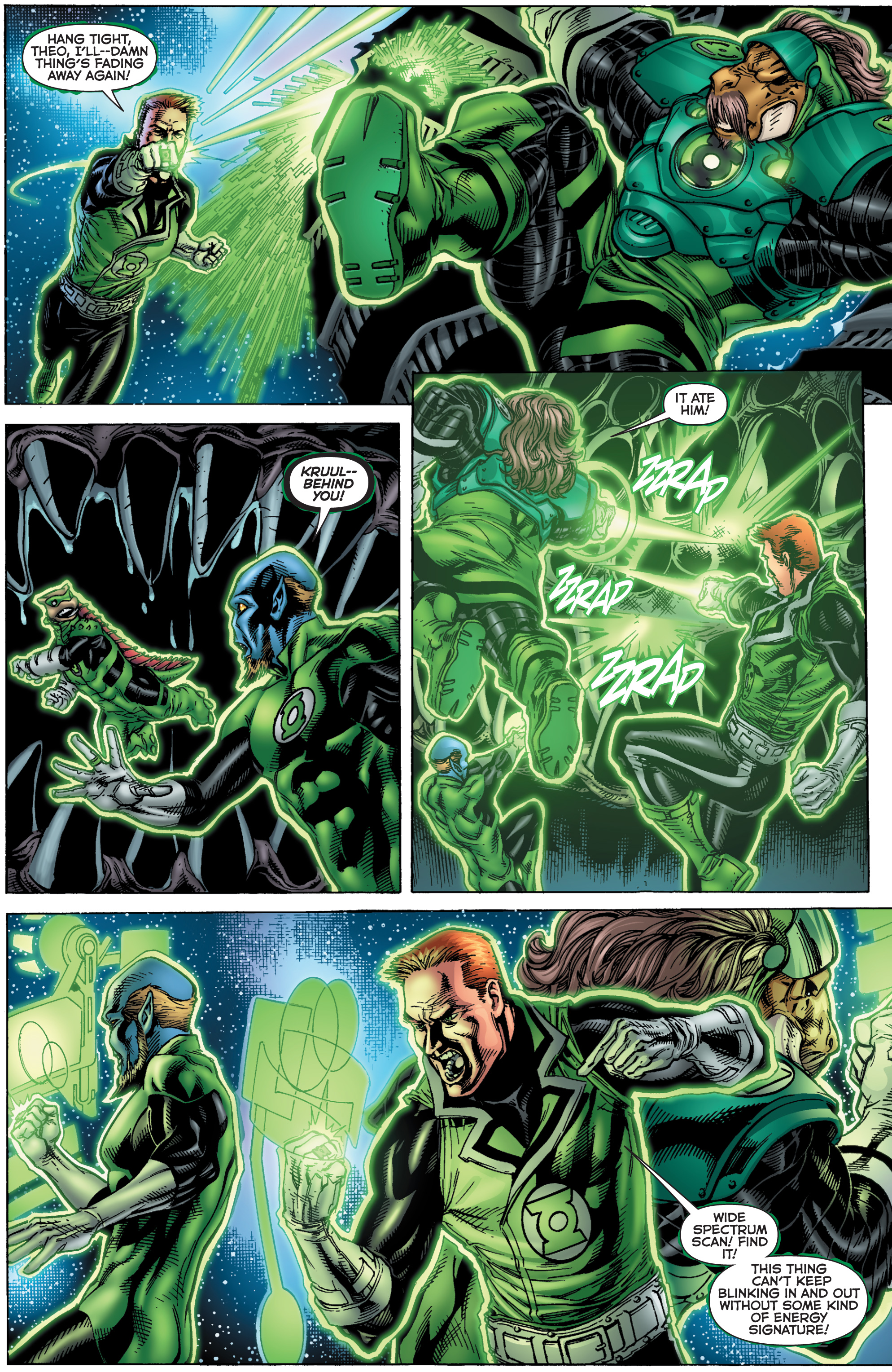 Read online Green Lantern: Emerald Warriors comic -  Issue #12 - 13
