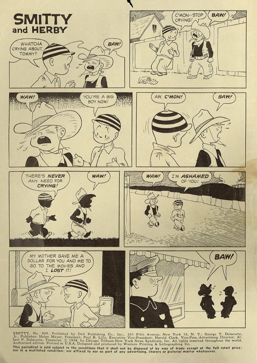 Read online Four Color Comics comic -  Issue #909 - 2