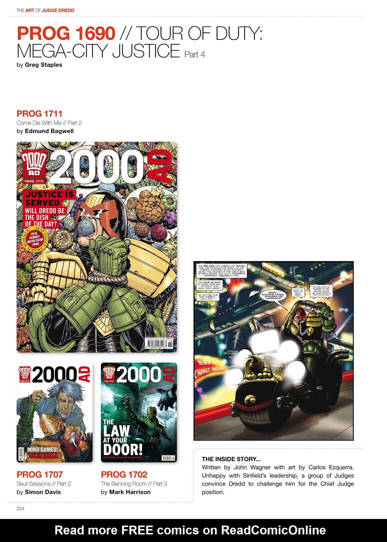 Read online The Art of Judge Dredd: Featuring 35 Years of Zarjaz Covers comic -  Issue # TPB (Part 3) - 72