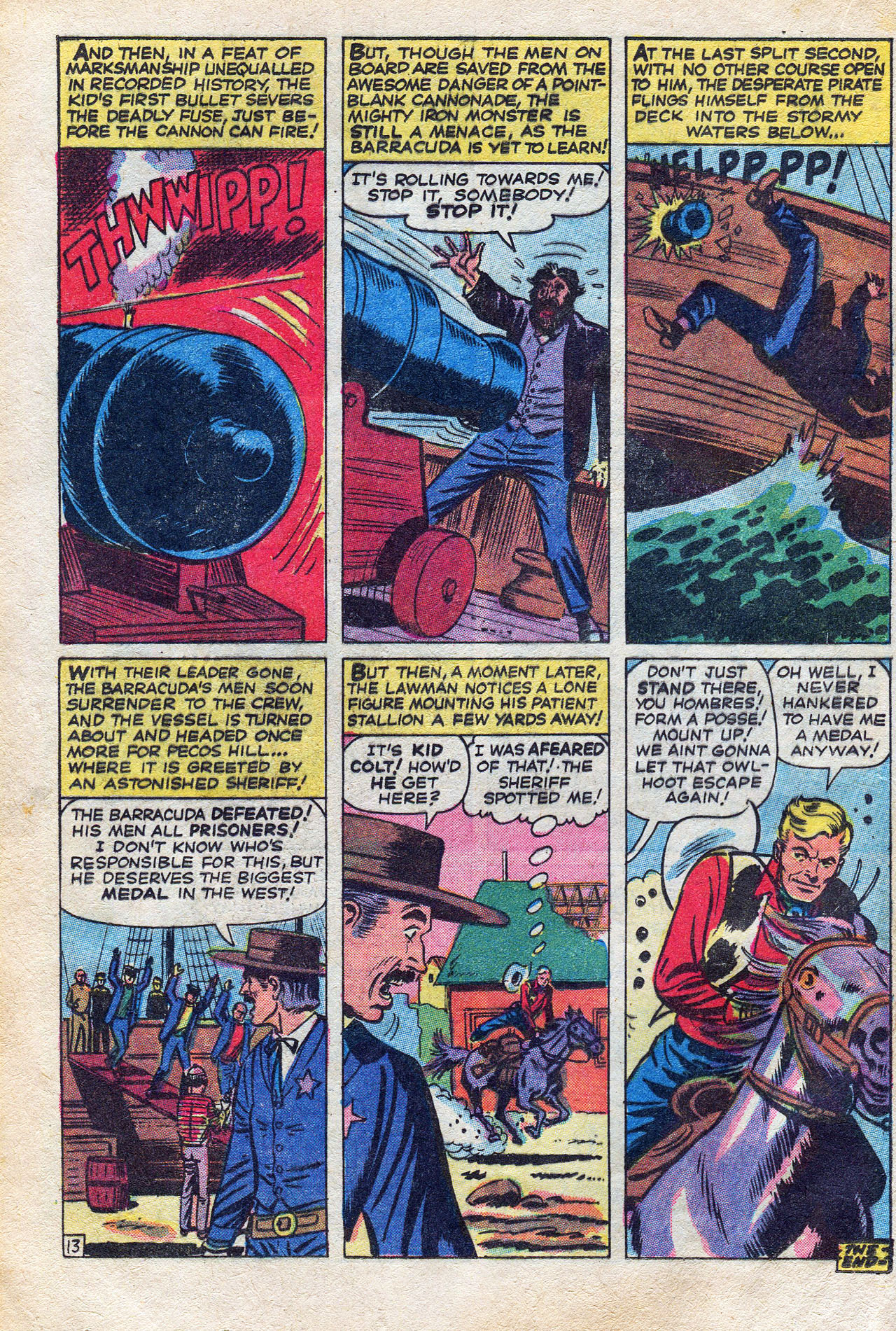 Read online Kid Colt Outlaw comic -  Issue #175 - 20