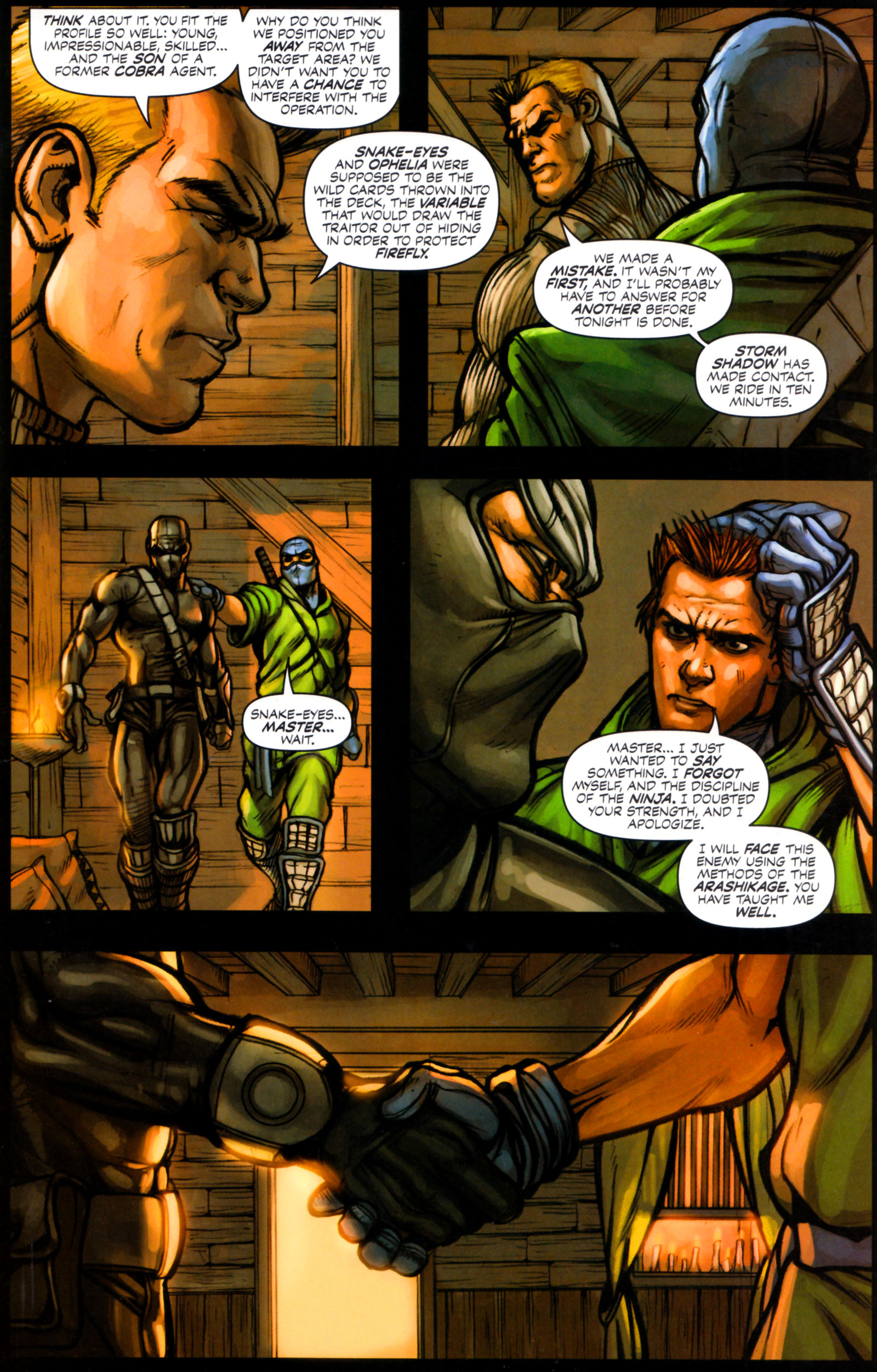 Read online G.I. Joe: Master & Apprentice comic -  Issue #4 - 10