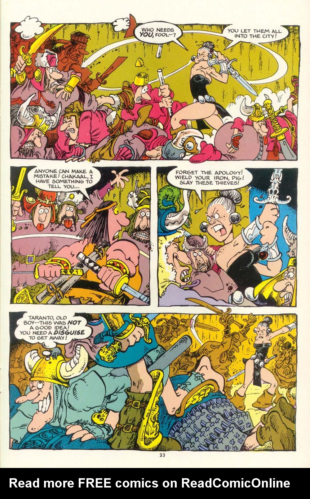Read online Groo the Wanderer comic -  Issue #7 - 24
