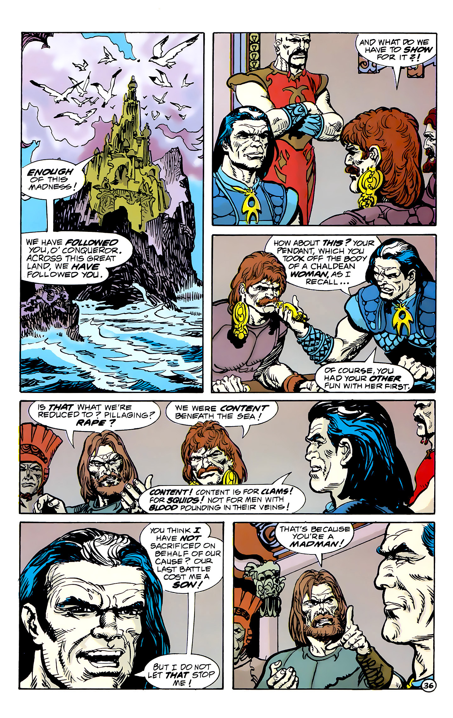 Read online Atlantis Chronicles comic -  Issue #6 - 36