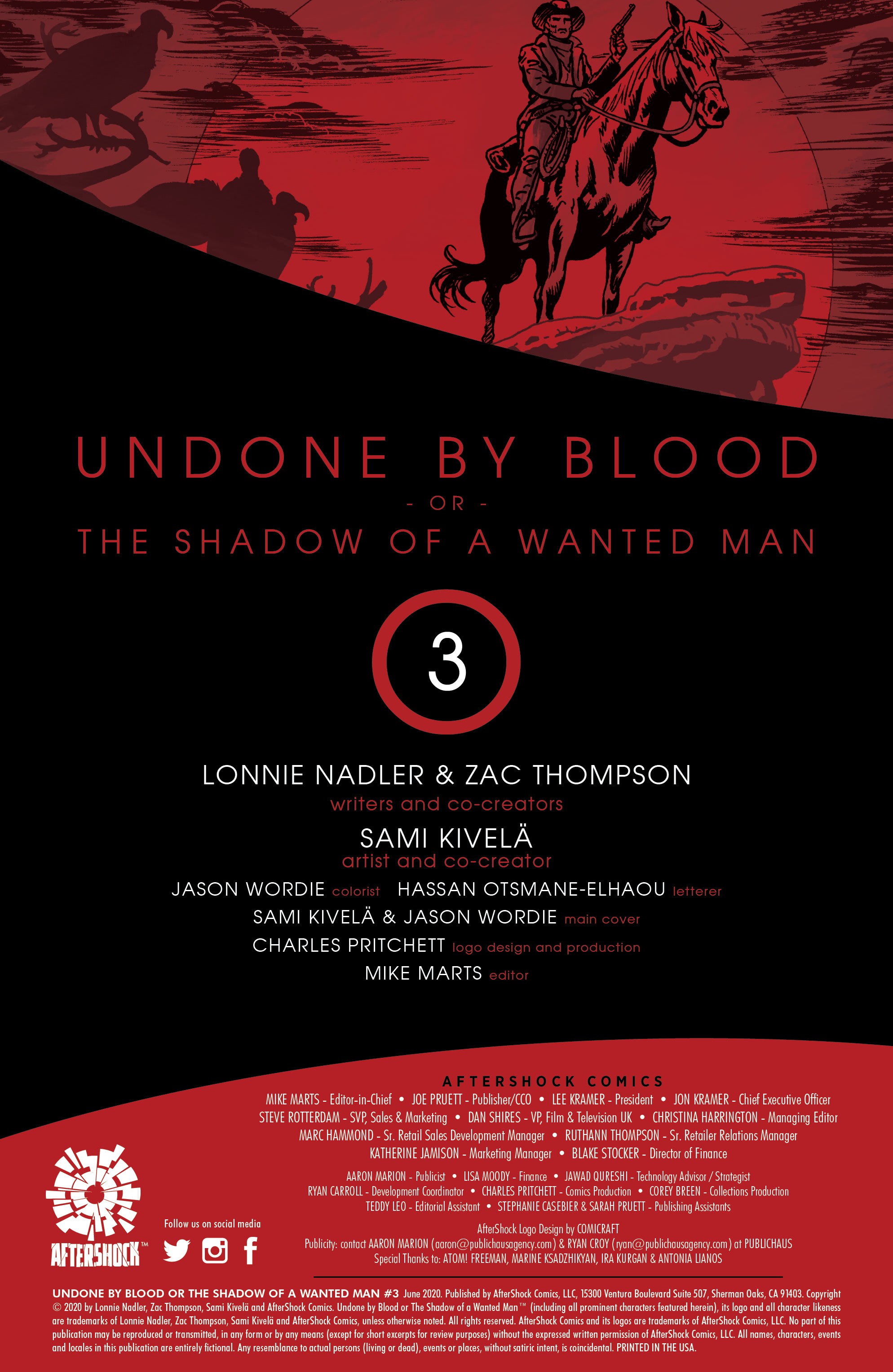 Read online Undone By Blood comic -  Issue #3 - 2