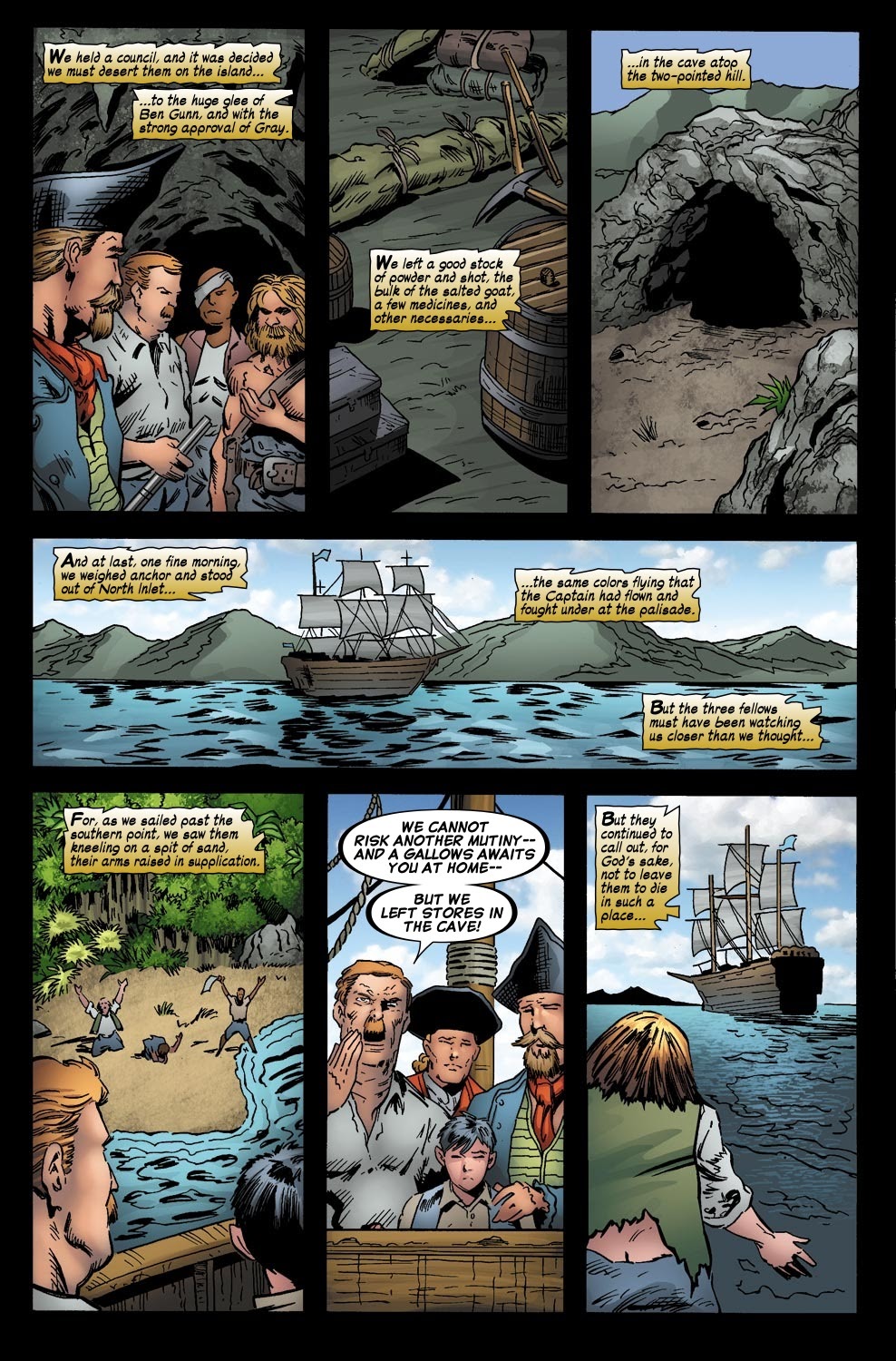 Read online Treasure Island comic -  Issue #6 - 19