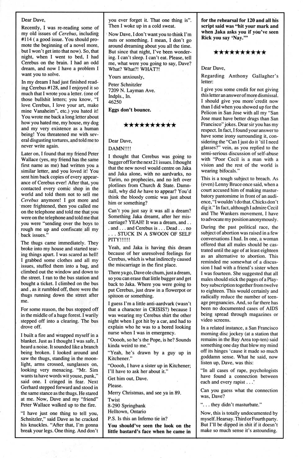 Cerebus Issue #120 #119 - English 24