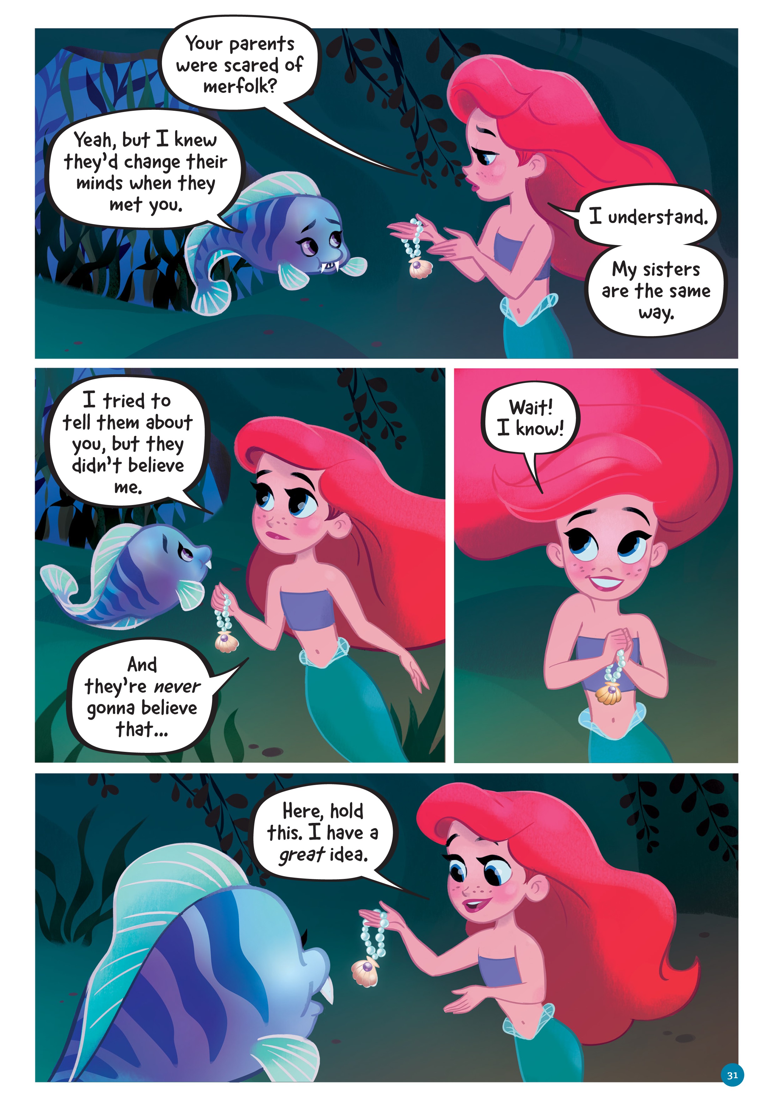 Read online Disney Princess: Ariel and the Sea Wolf comic -  Issue # Full - 28