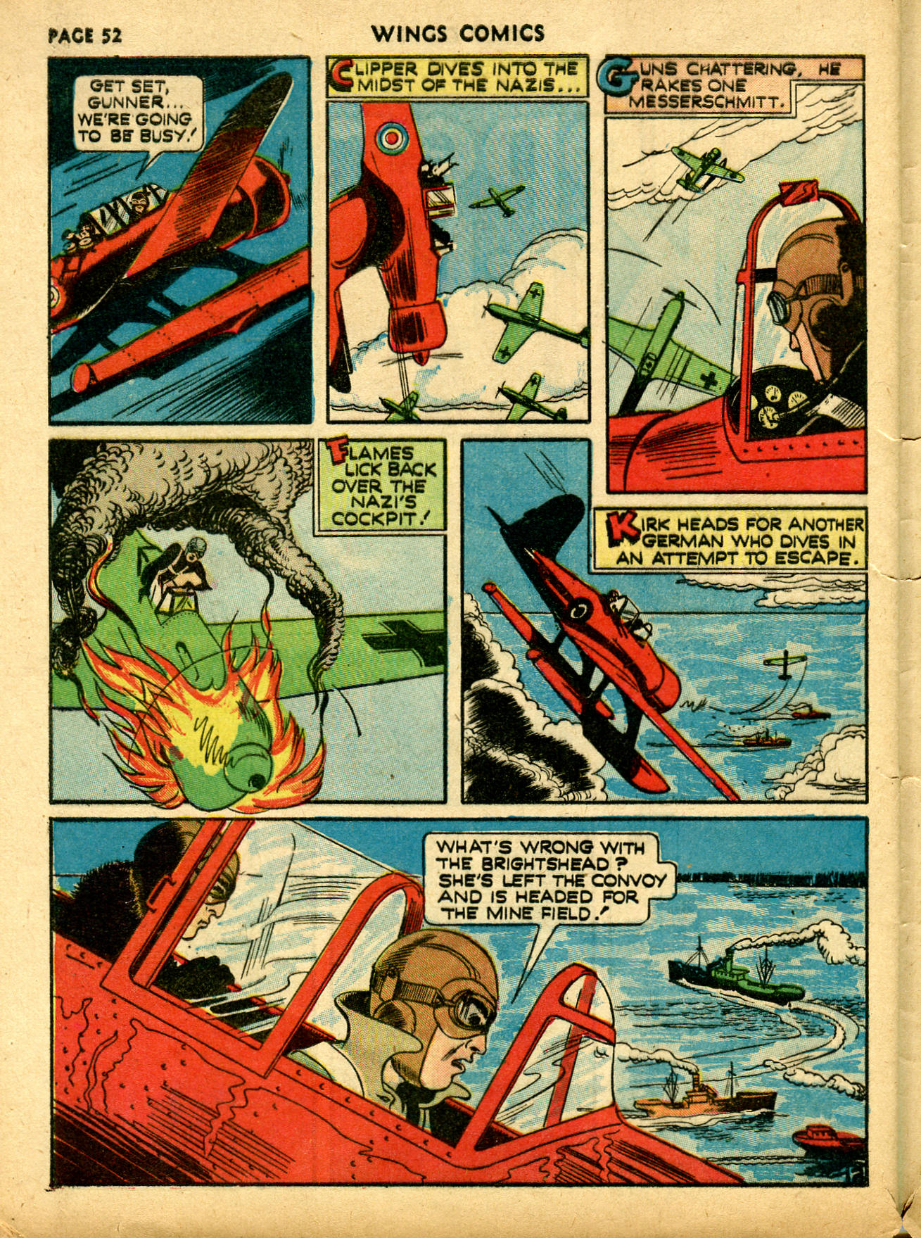 Read online Wings Comics comic -  Issue #12 - 54