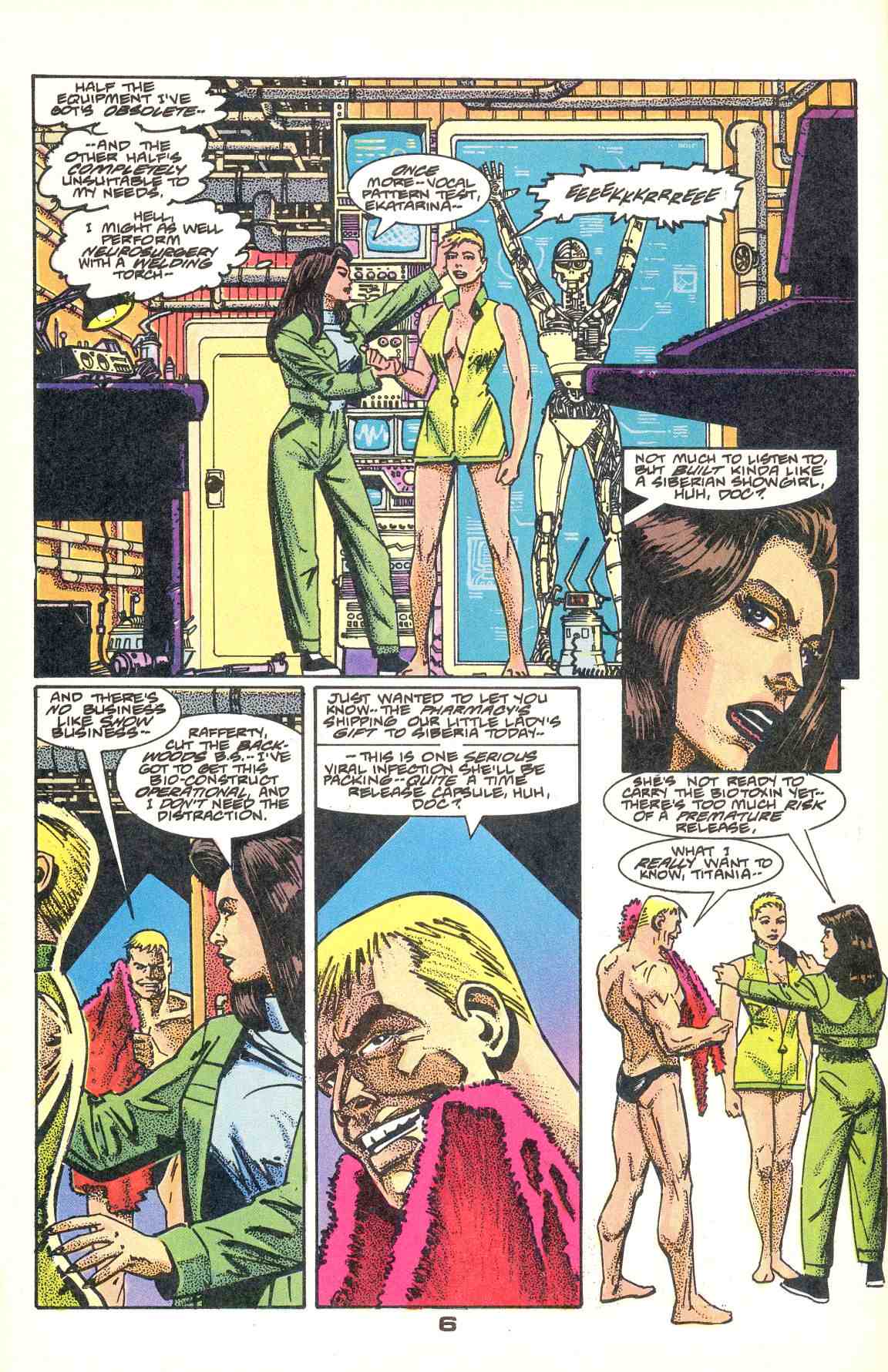 Read online Howard Chaykin's American Flagg comic -  Issue #10 - 8